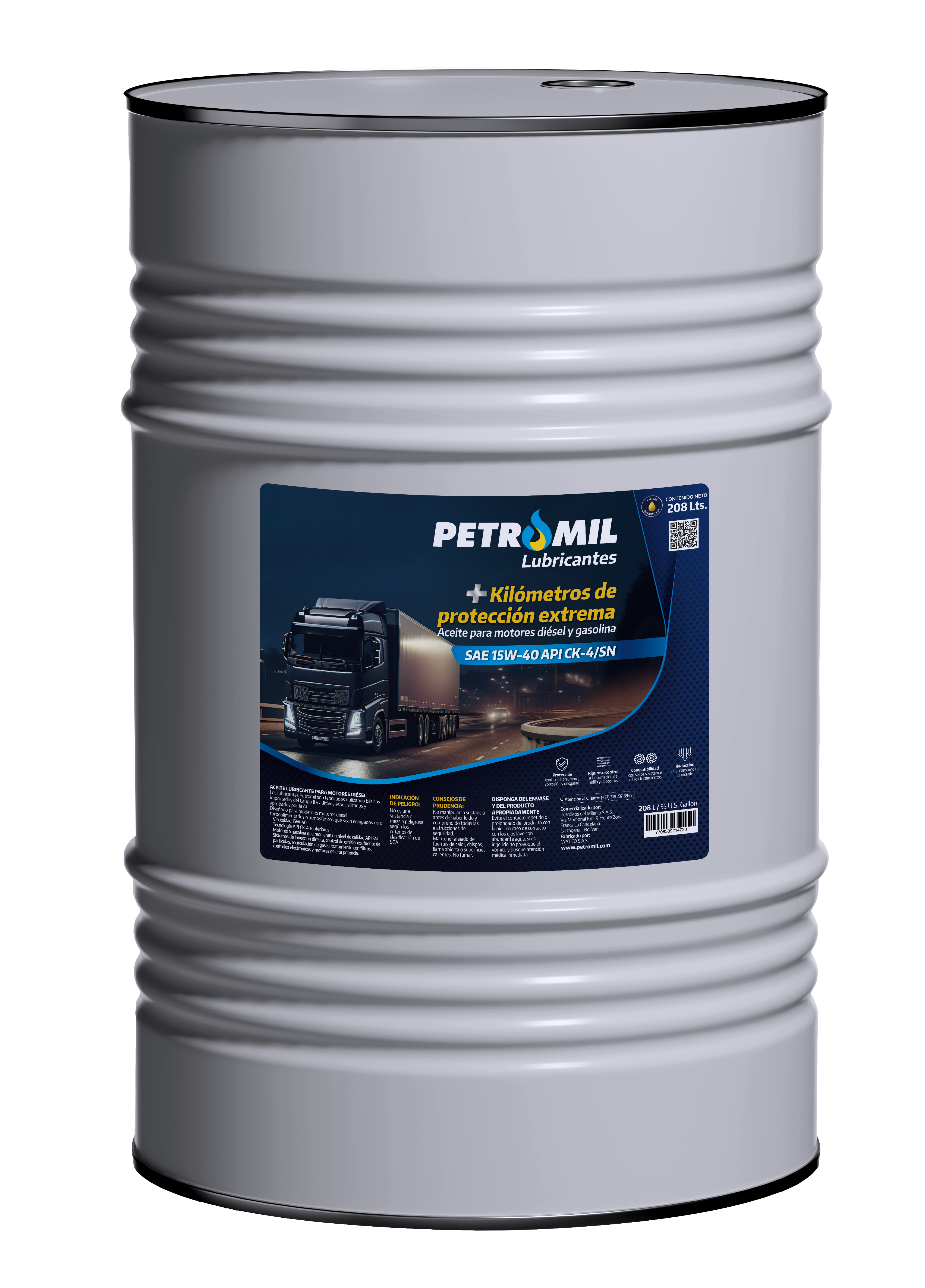 Aceite de Motor 15W-40 CK-4