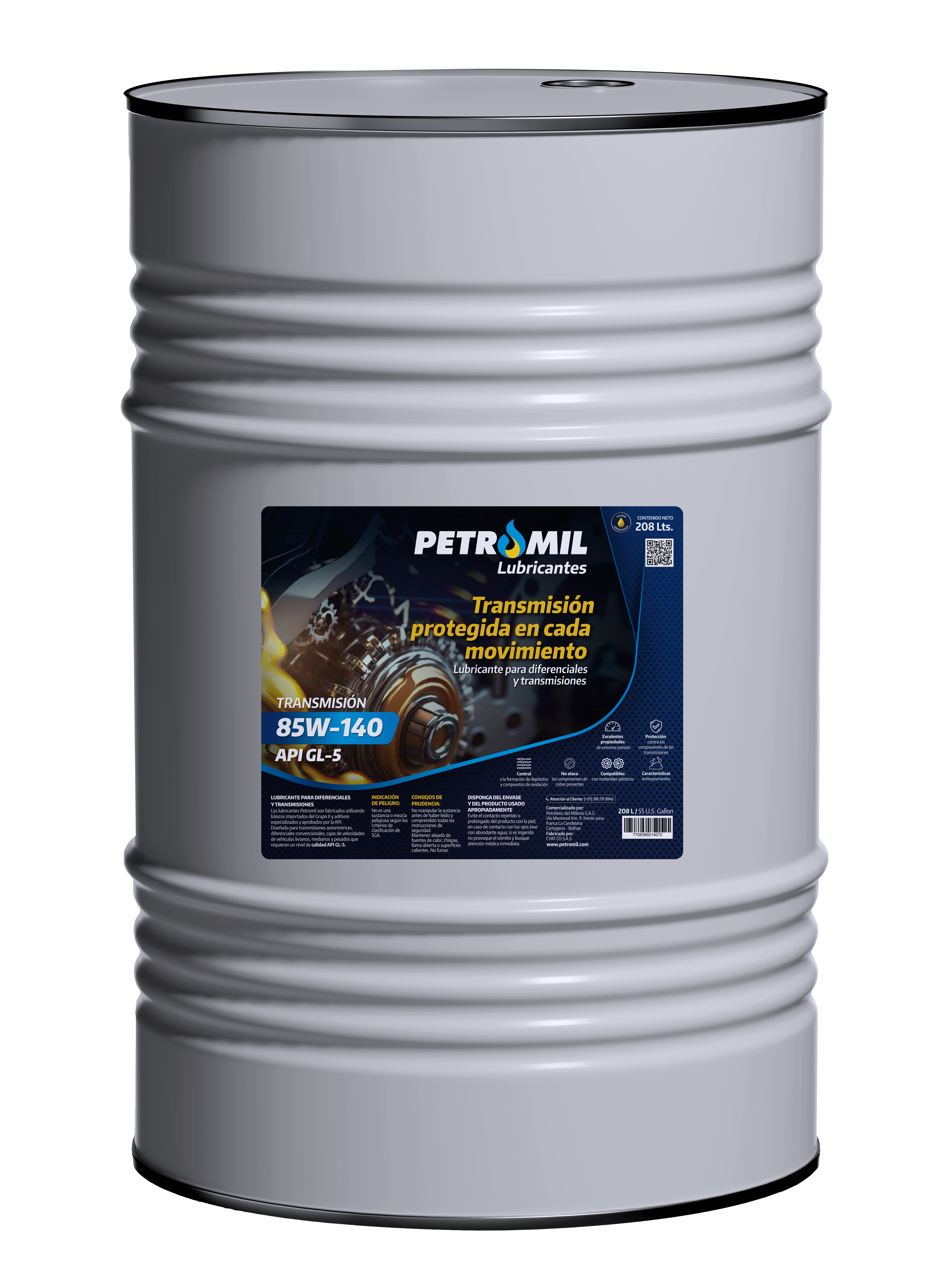 Valvulina 85W-140 API GL-5