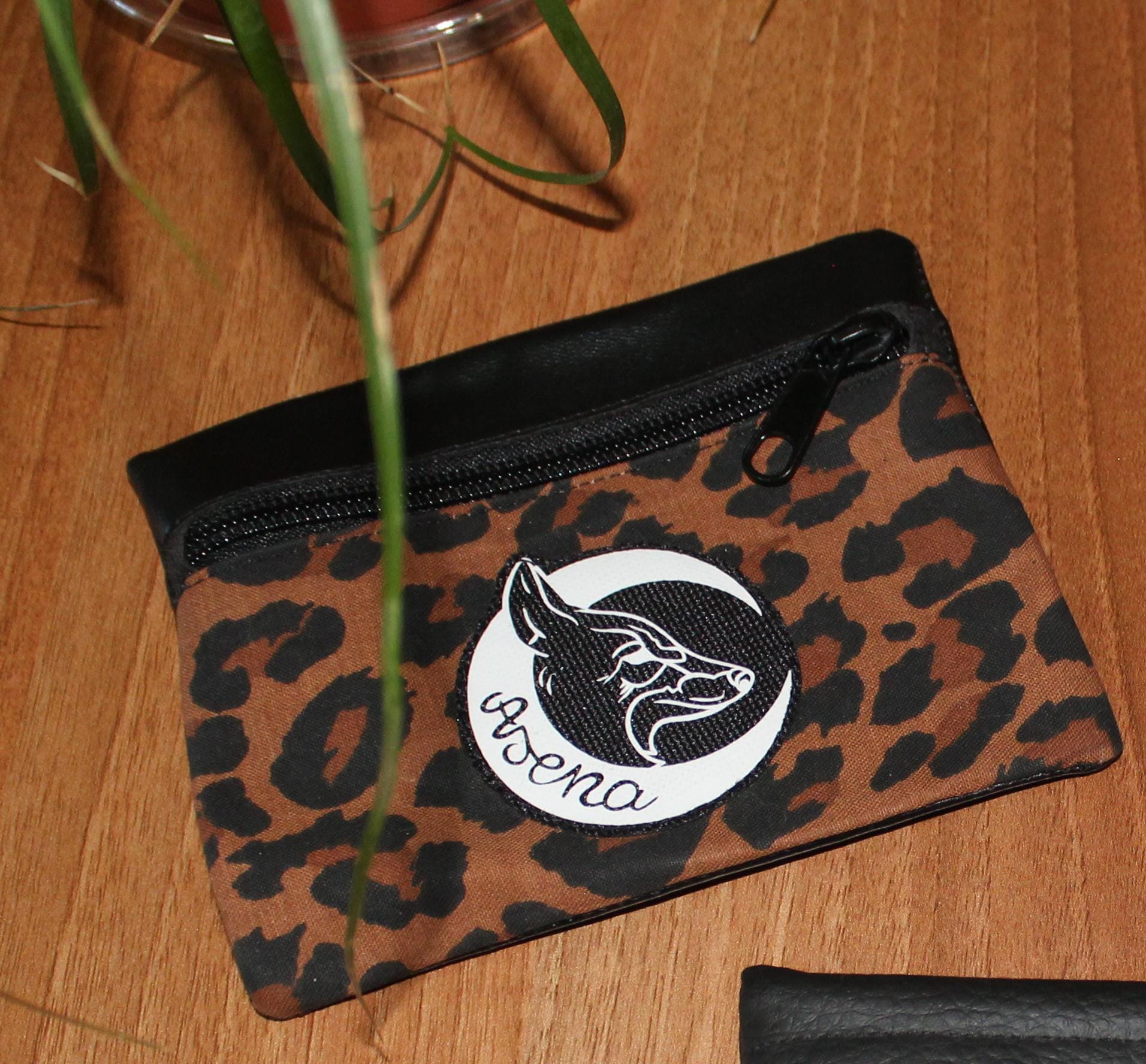 Monedero Animal Print Naranja