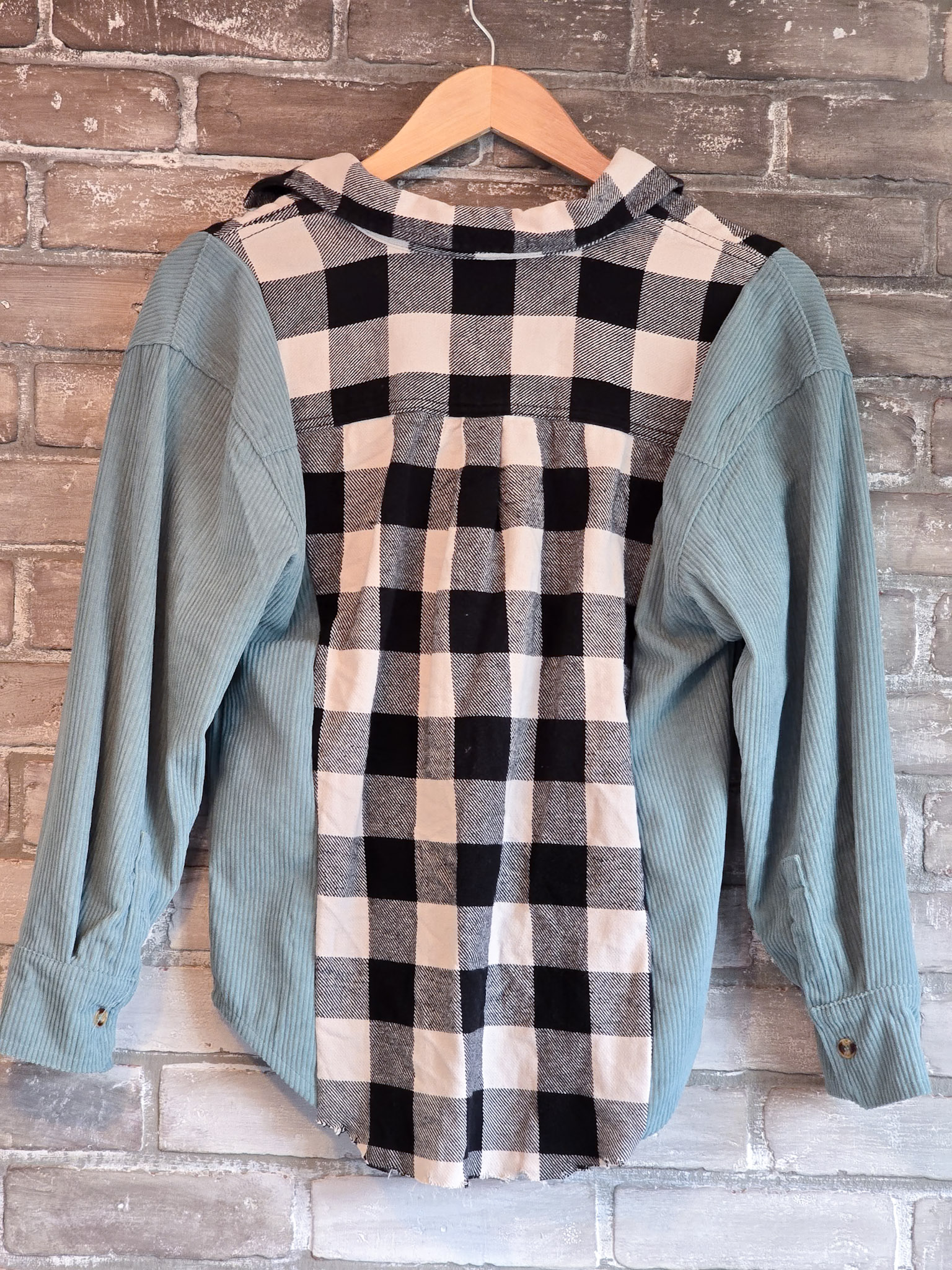 Patchwork Flannel Shirt