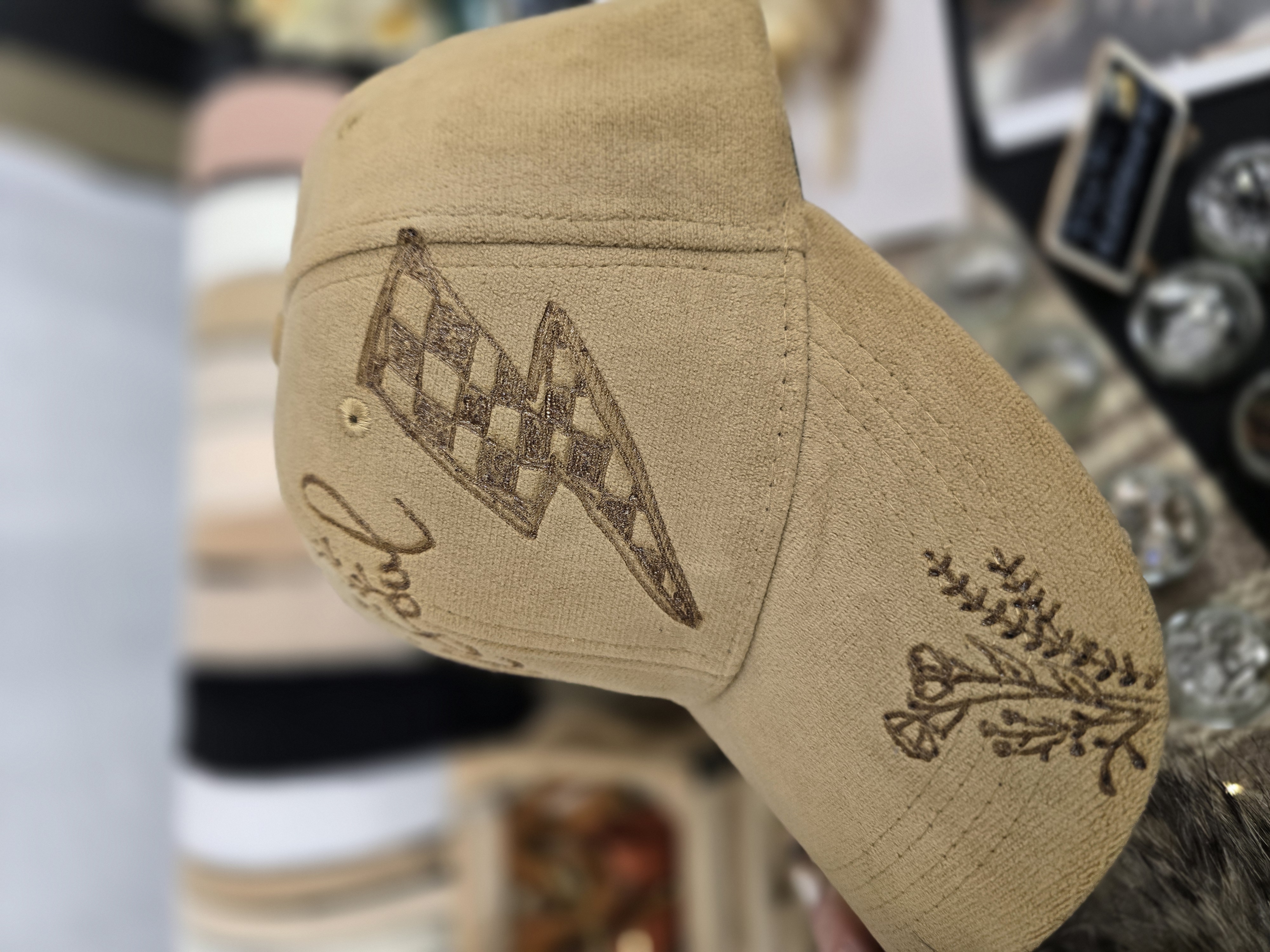 Wild Soul Beige Baseball Cap