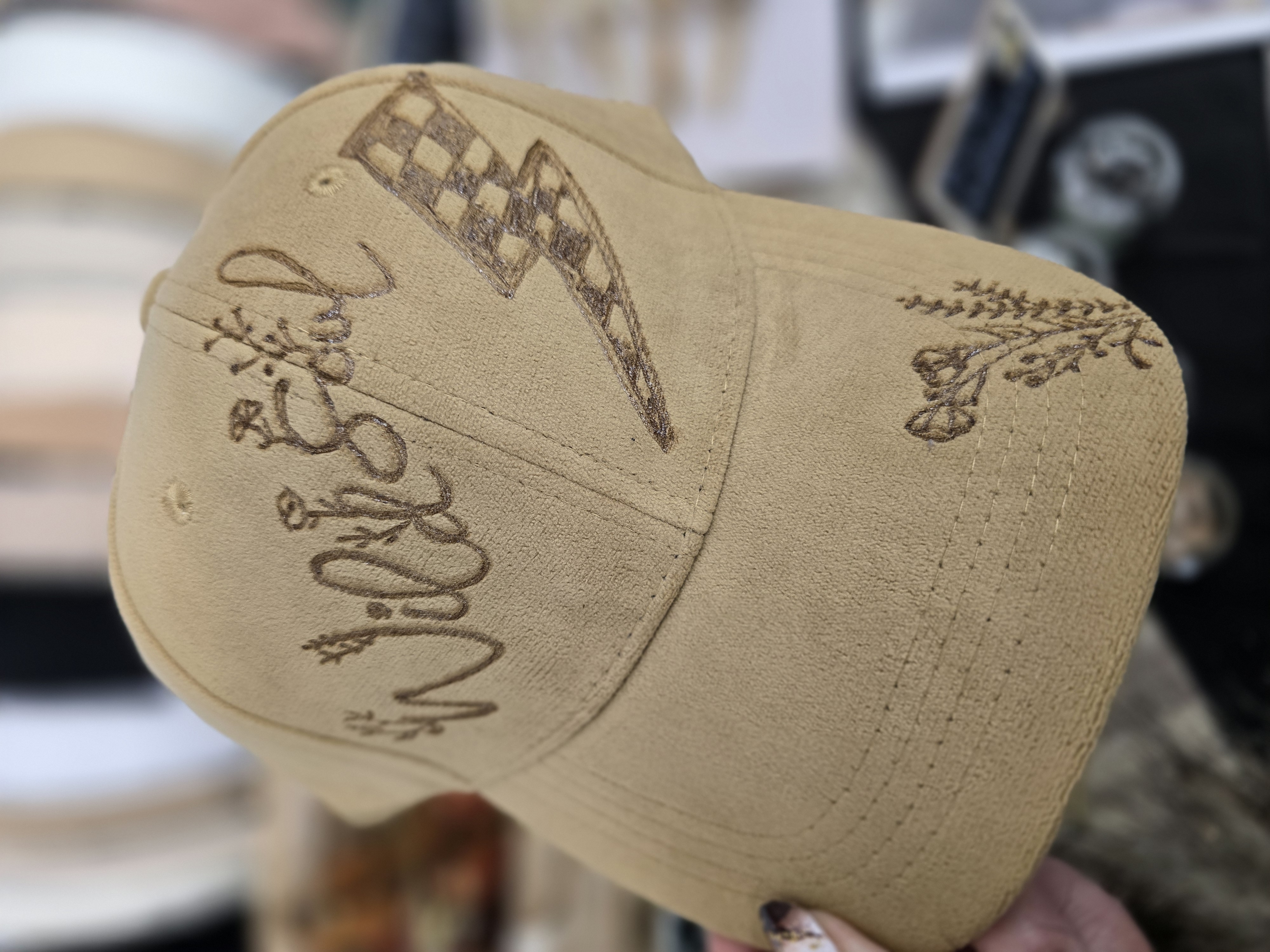 Wild Soul Beige Baseball Cap