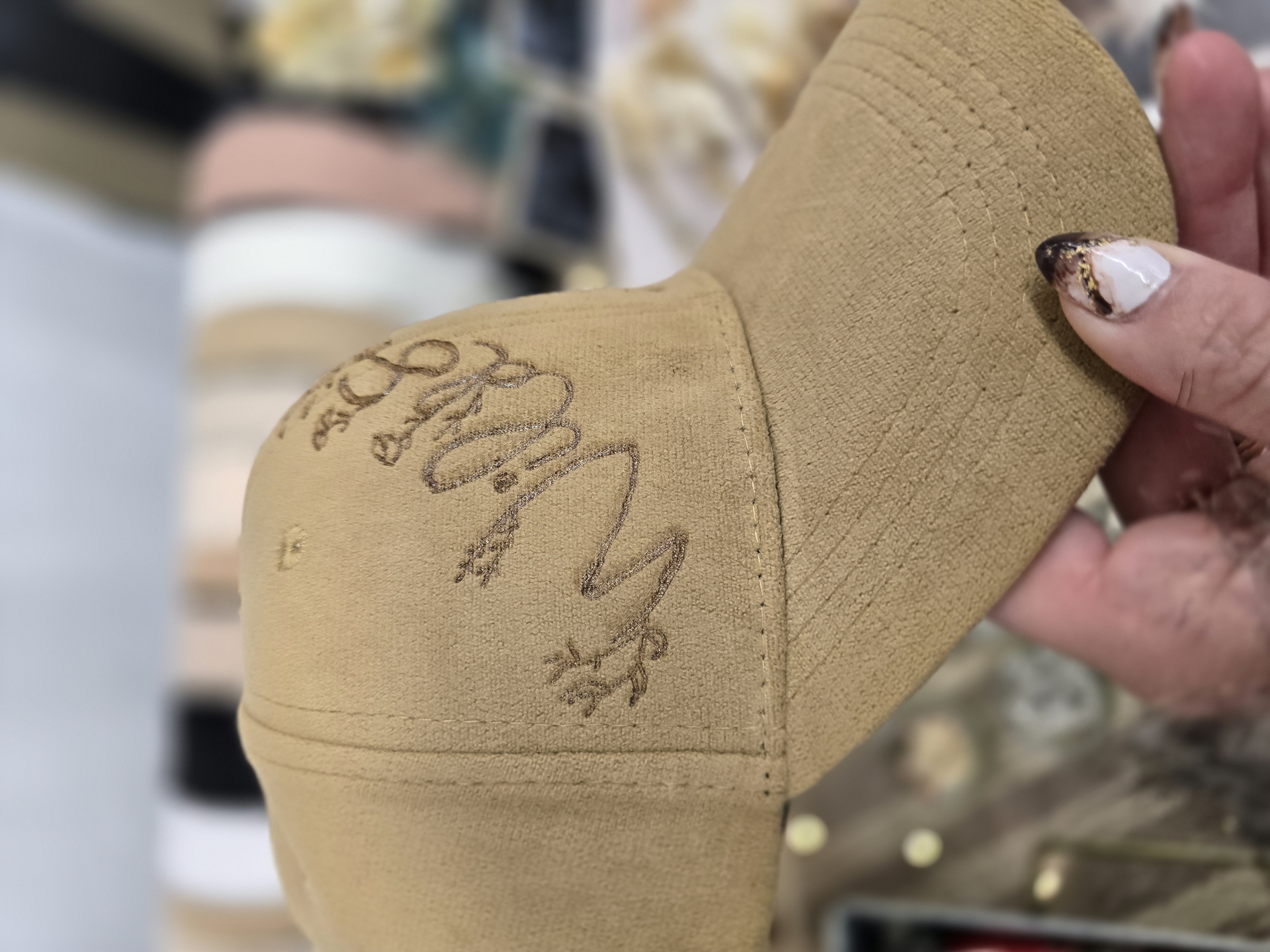 Wild Soul Beige Baseball Cap