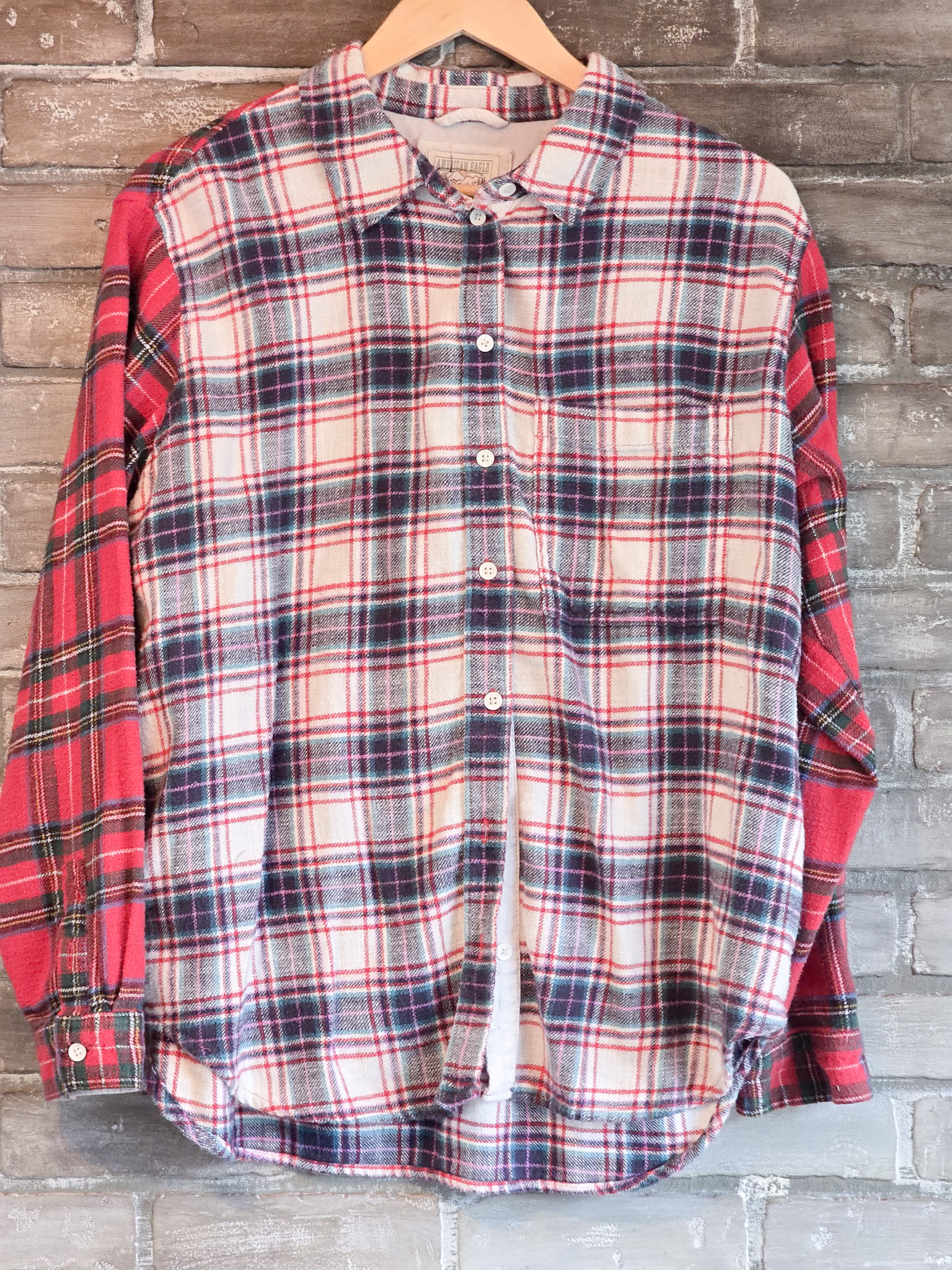Women's Plaid Flannel Shirt