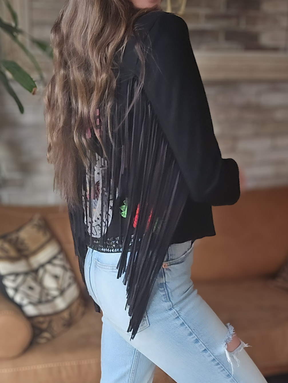 Ramones Fringe Jacket