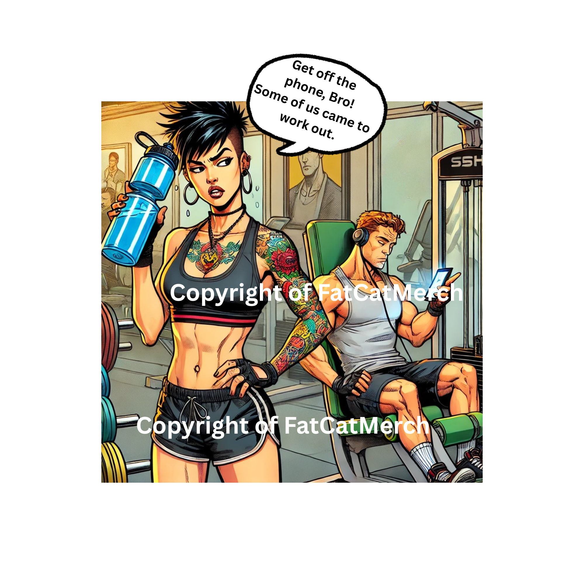 STICKER - Gym Snark, Millennials