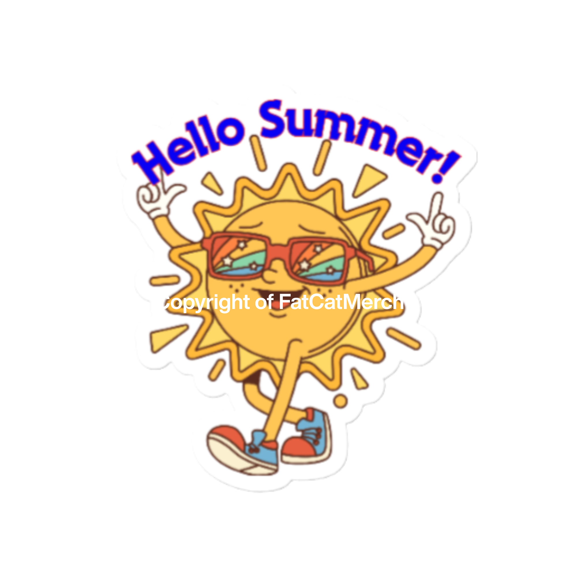 STICKER - Hello Summer!