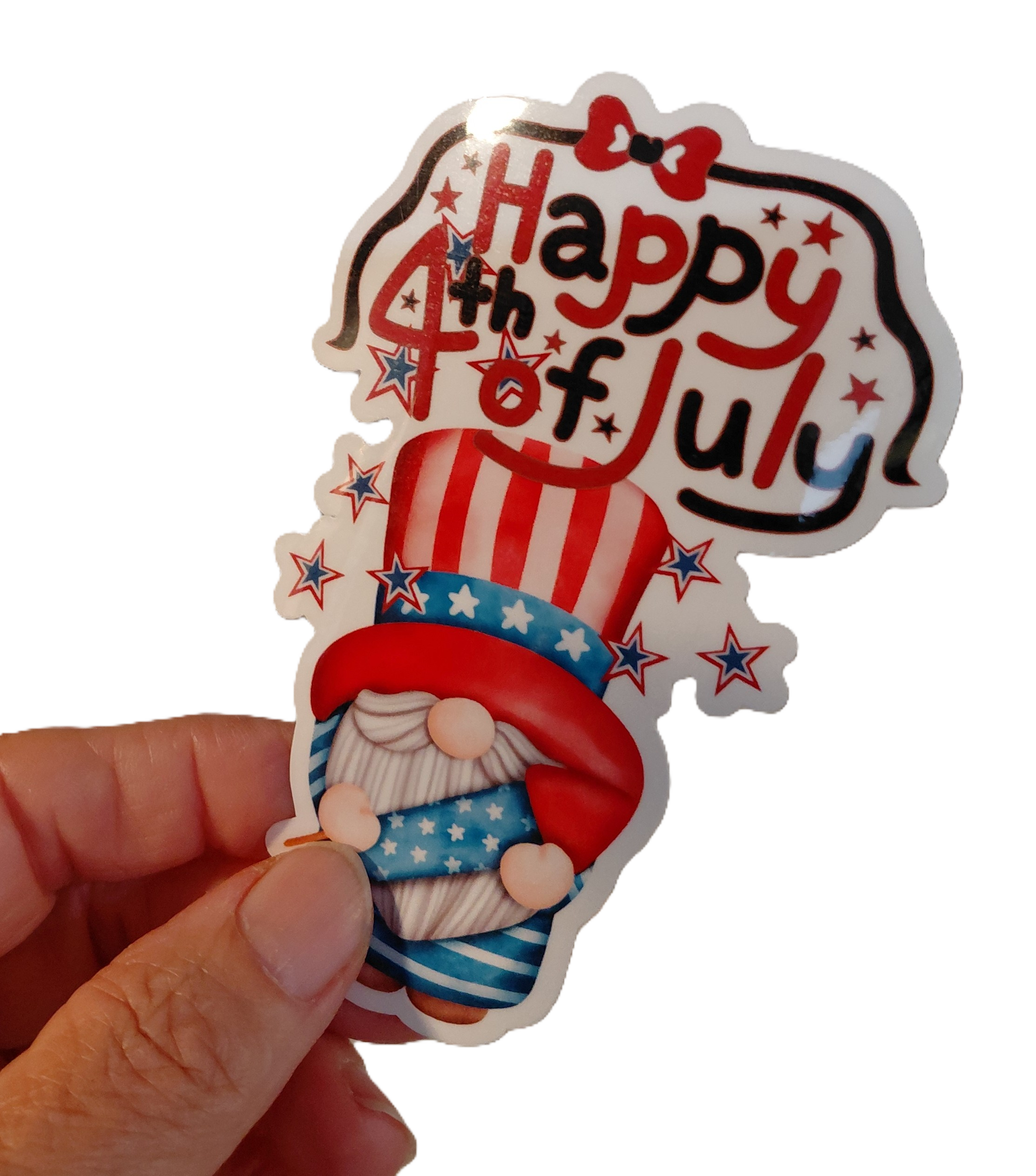 STICKER - 4th of July Gnome!