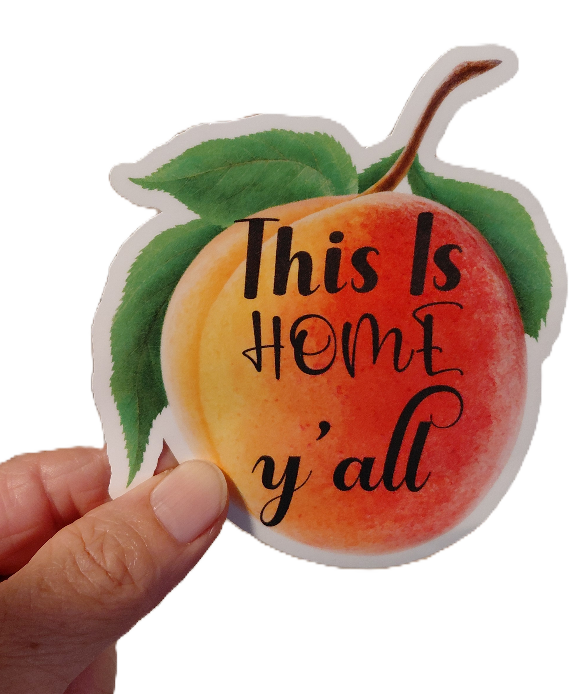 STICKER - Georgia Peach - This is Home Y'all!