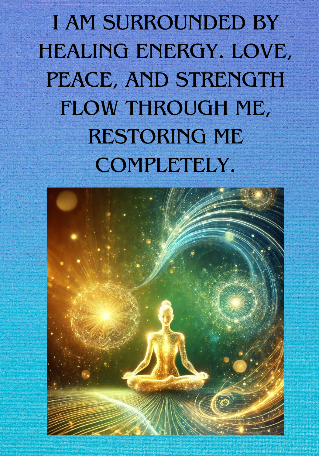 Digital Download Healing Affirmations