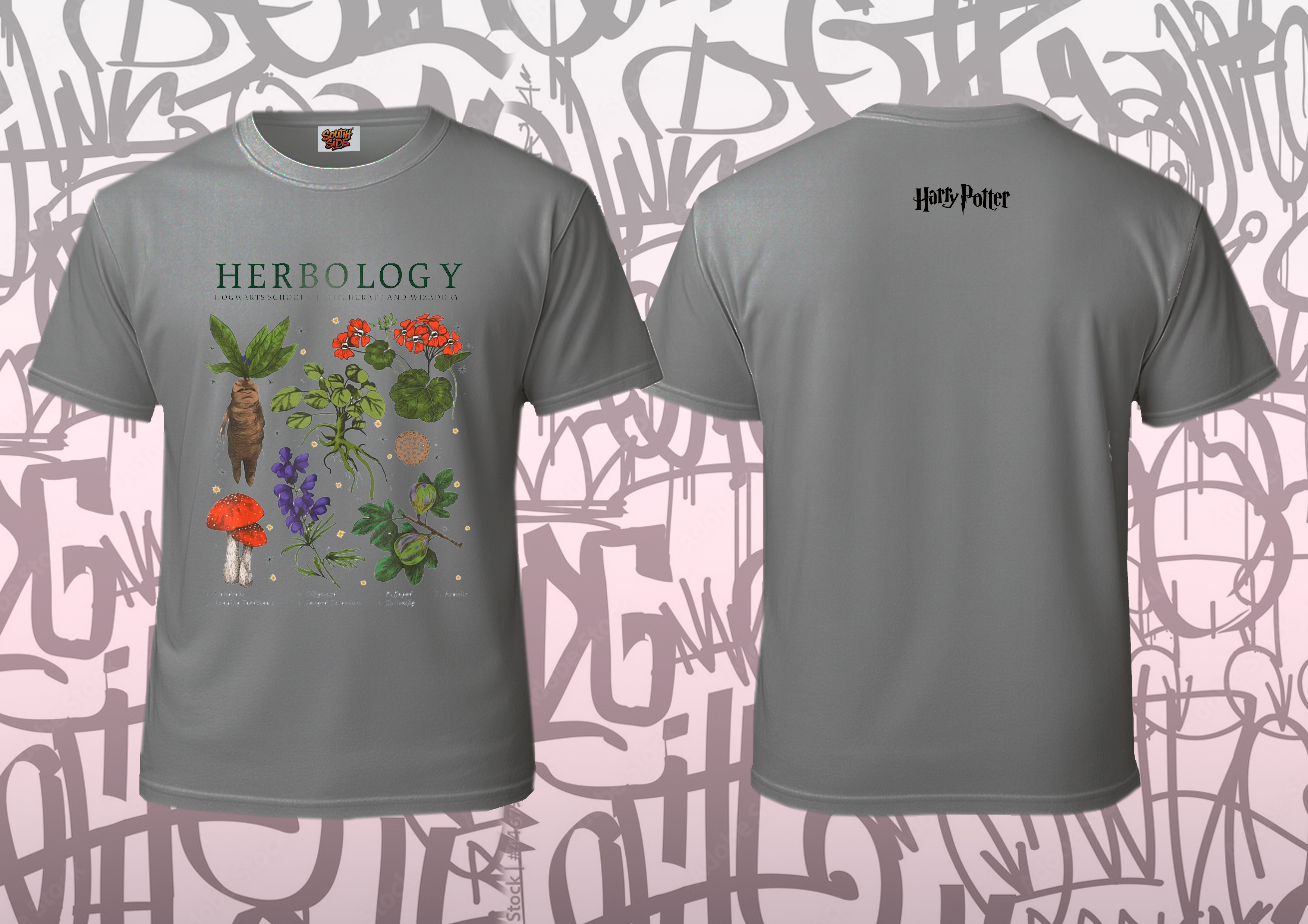 Camiseta Harry Potter Herbologia