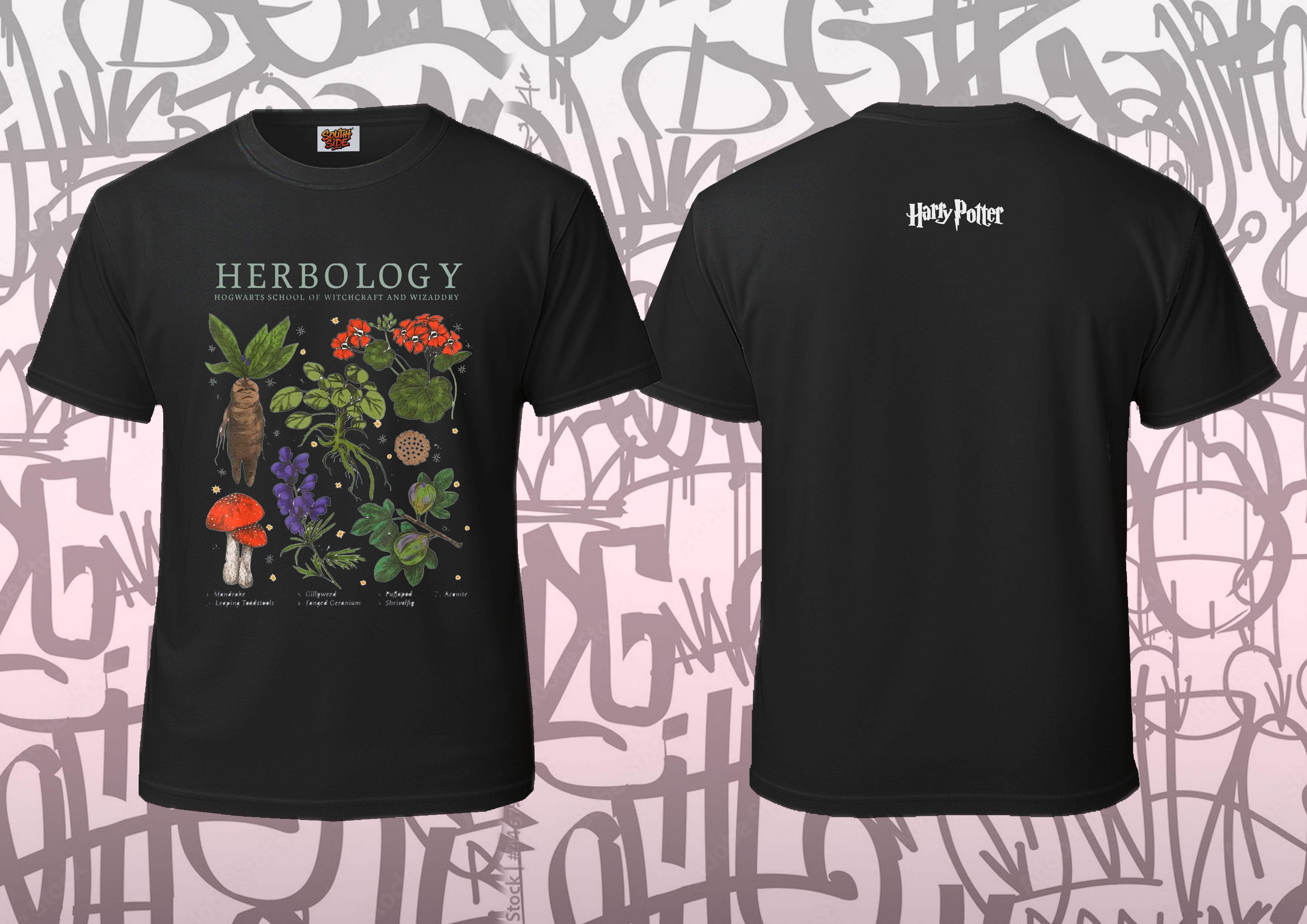 Camiseta Harry Potter Herbologia