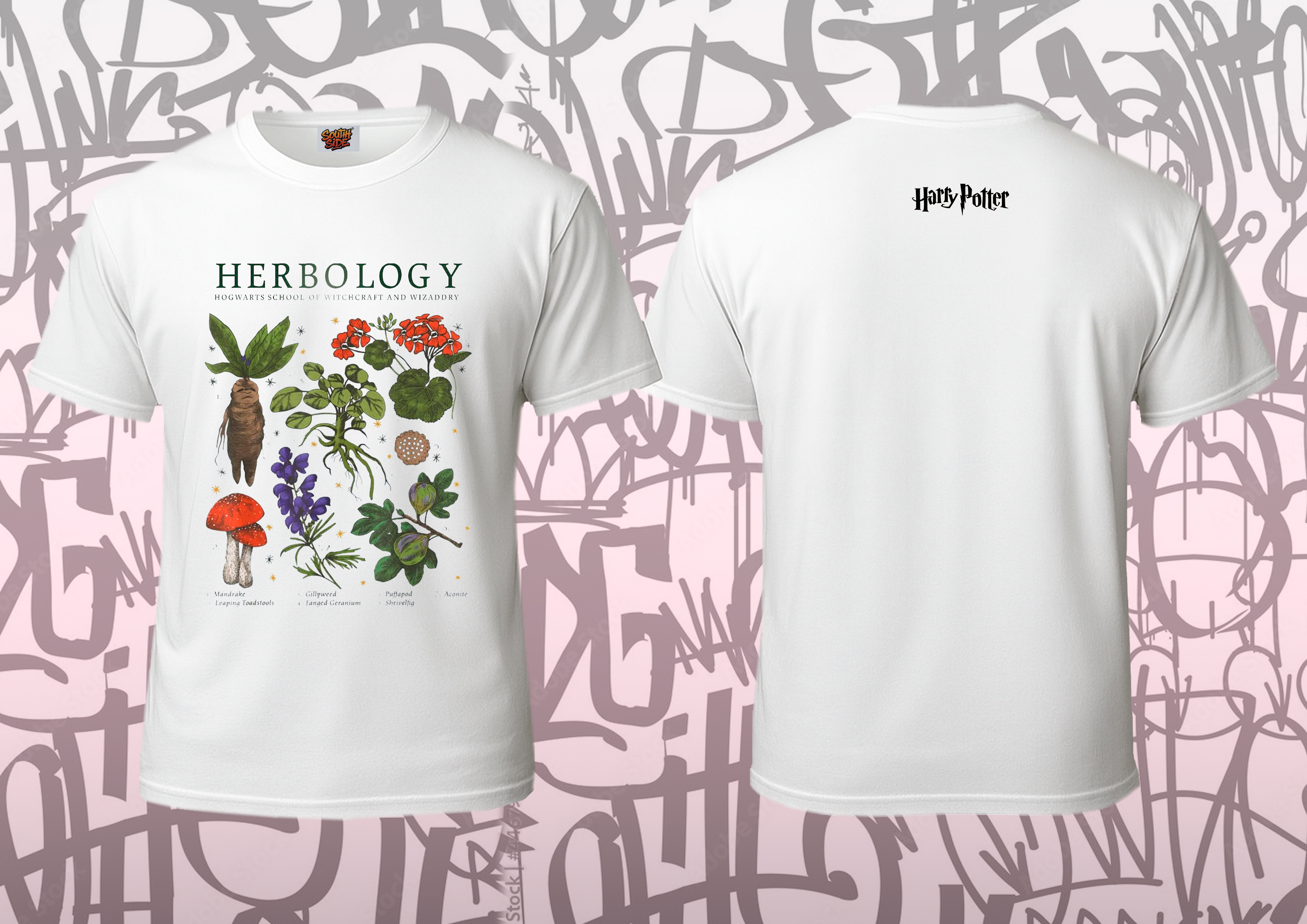 Camiseta Harry Potter Herbologia