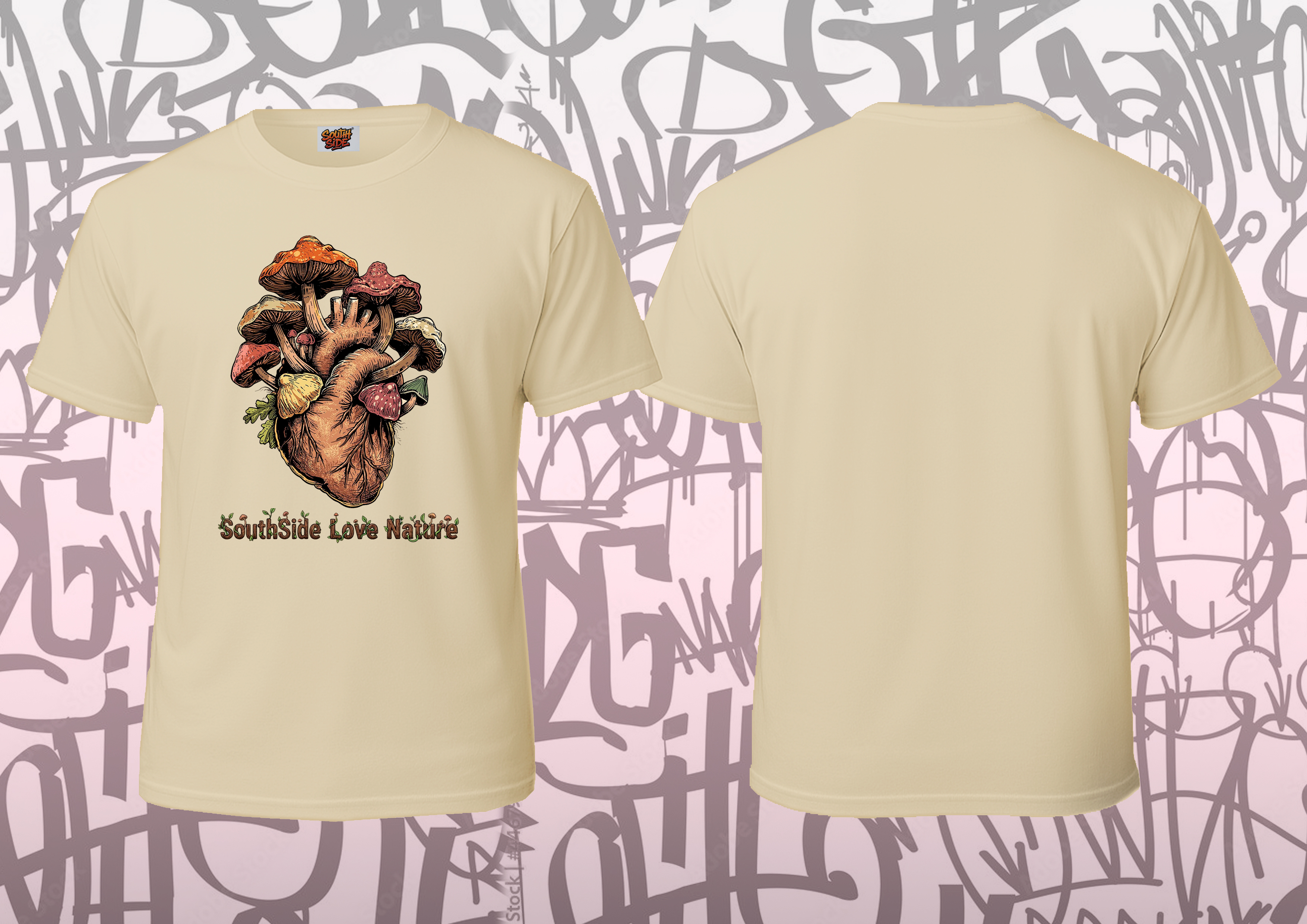 Camiseta Love Mushroom