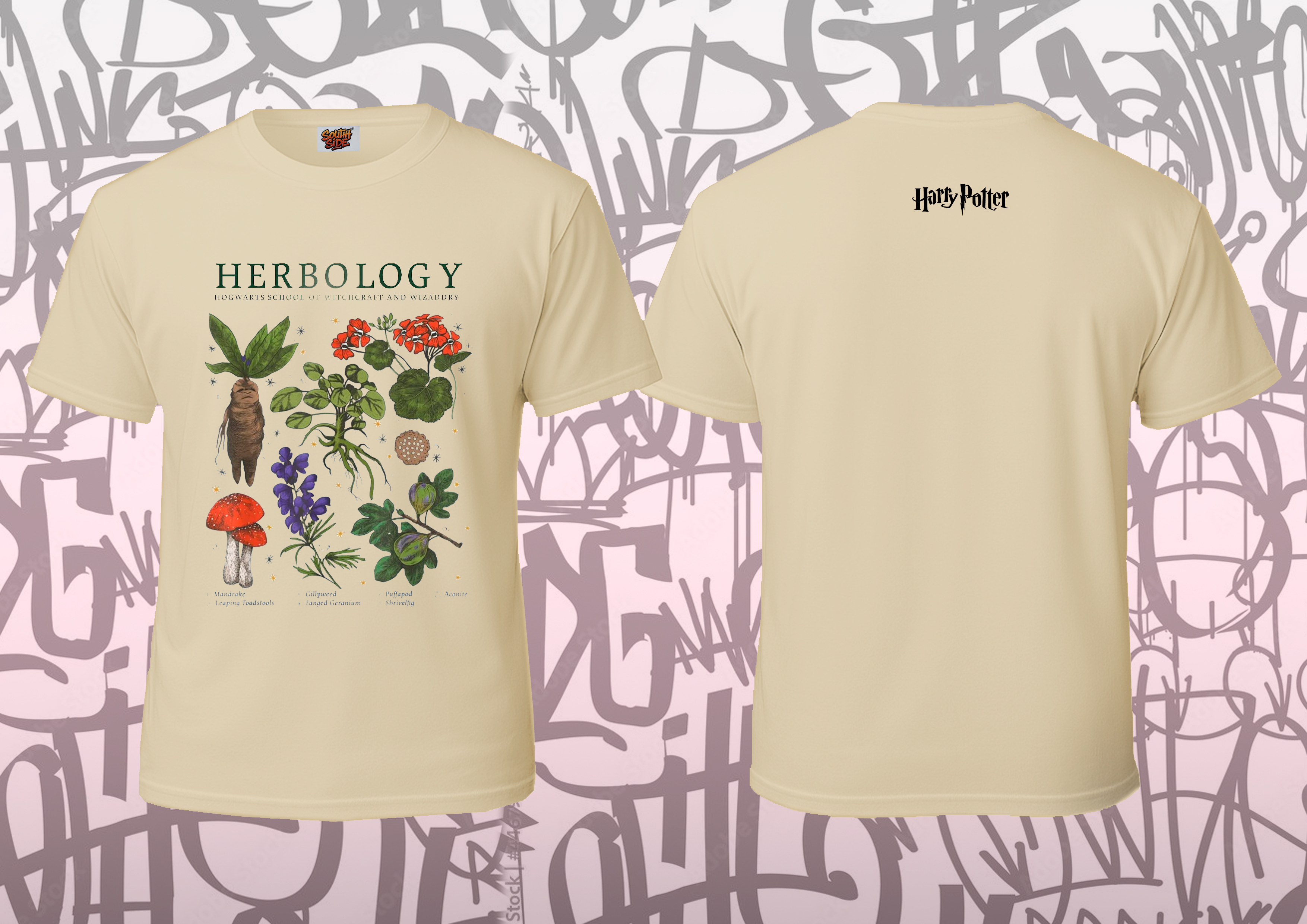 Camiseta Harry Potter Herbologia