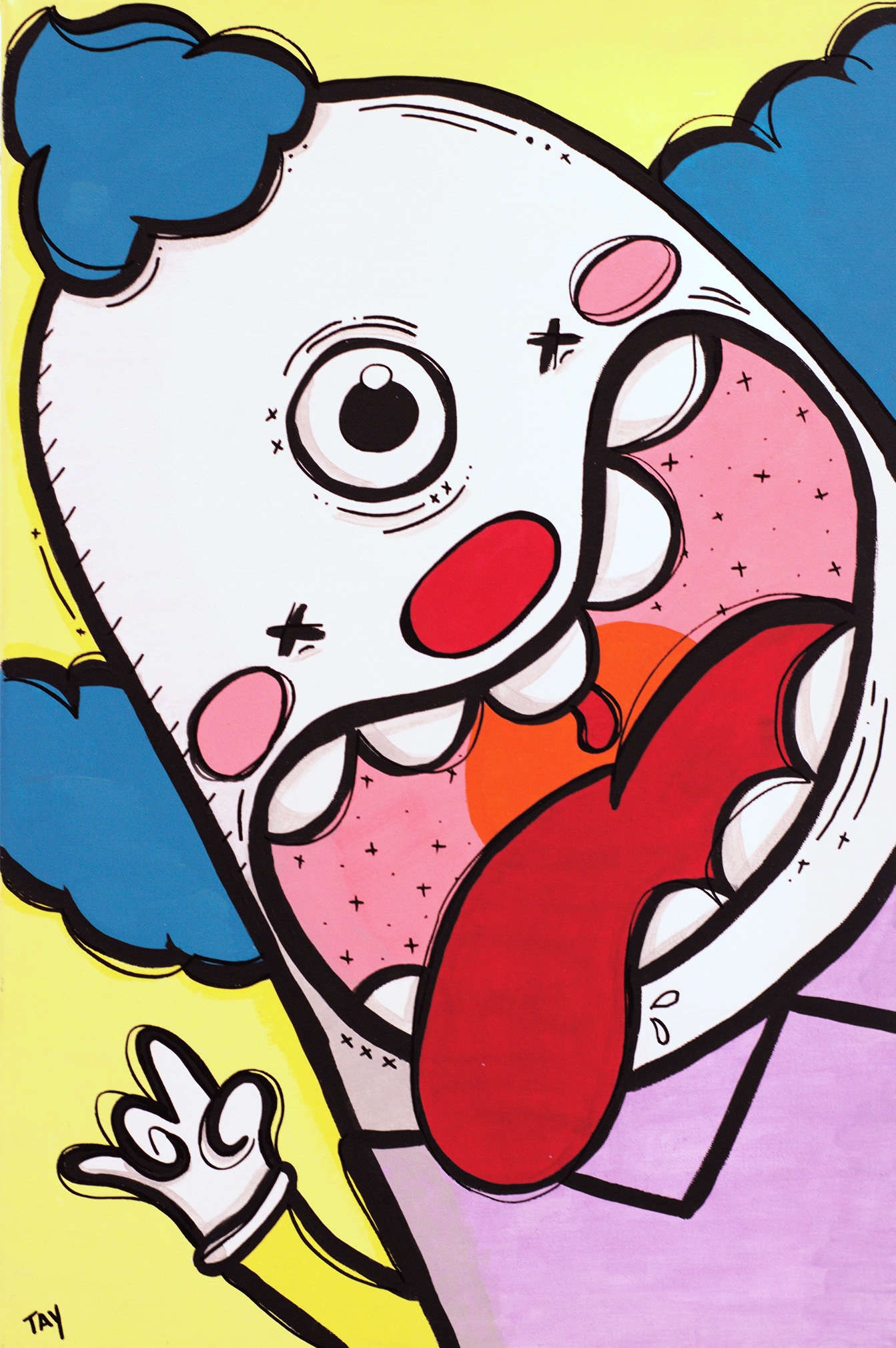 Krusty is a monster