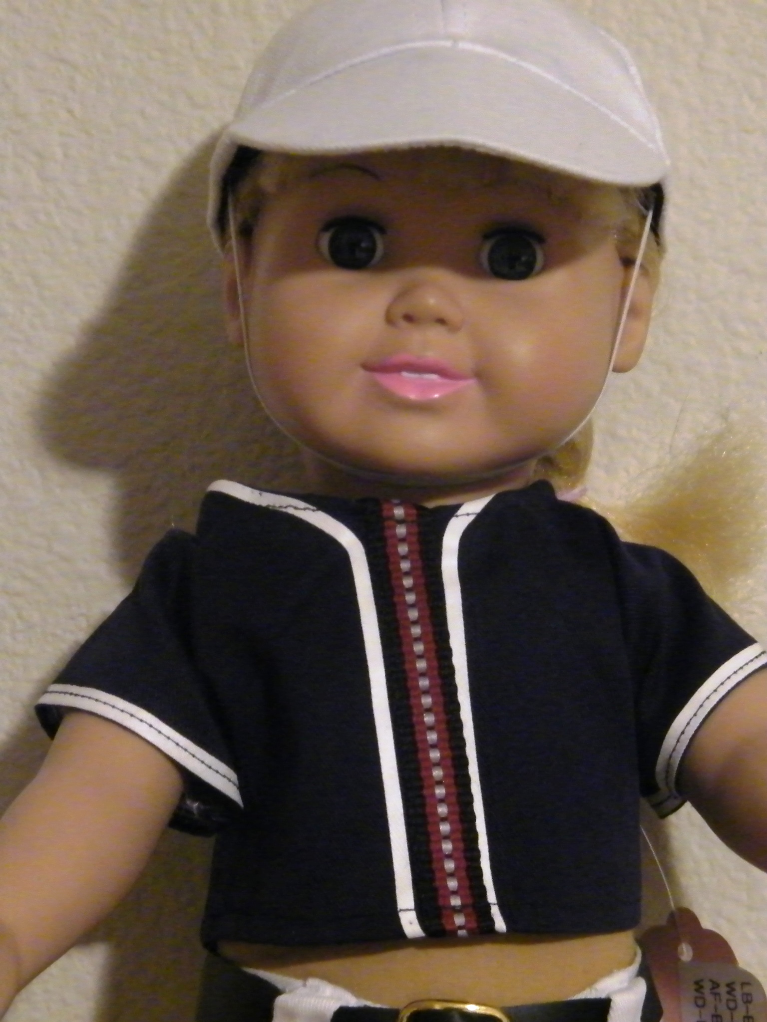 BLUE AND WHITE SHORT SLEEVE BASEBALL SET