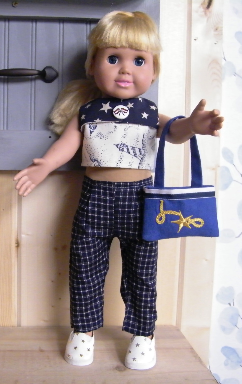 READY TO SET SAIL NAVY OUTFIT