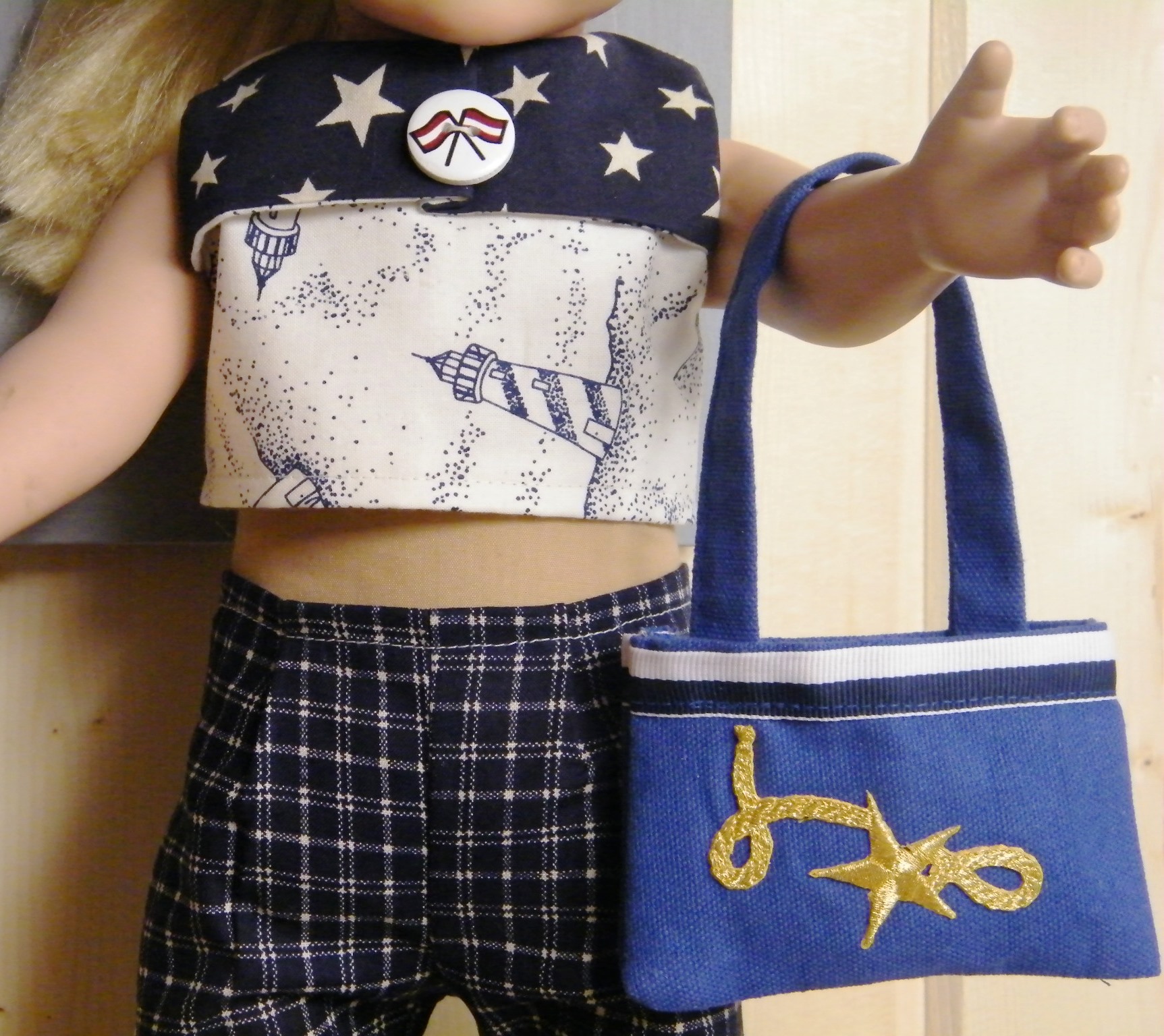 READY TO SET SAIL NAVY OUTFIT