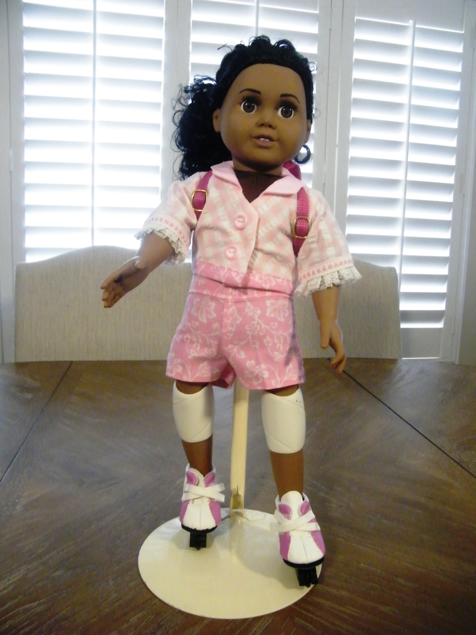 PINK ROLLER BLADE SET