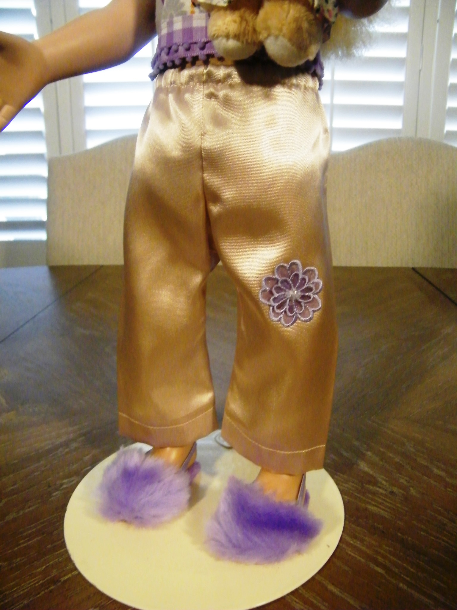 PURPLE BUTTERFLY PJ/TEDDY BEAR