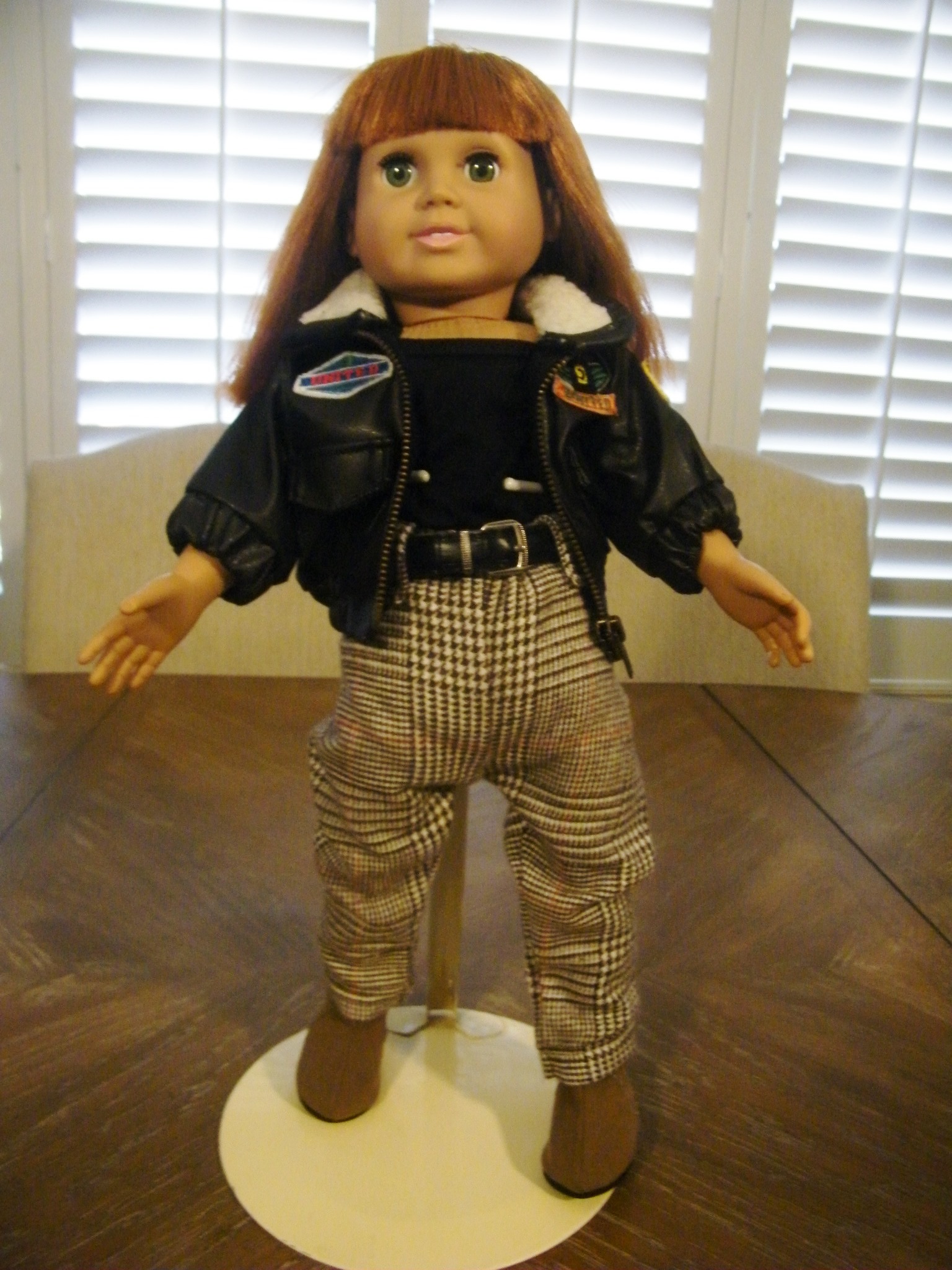 BLACK FLIGHT JACKET SET