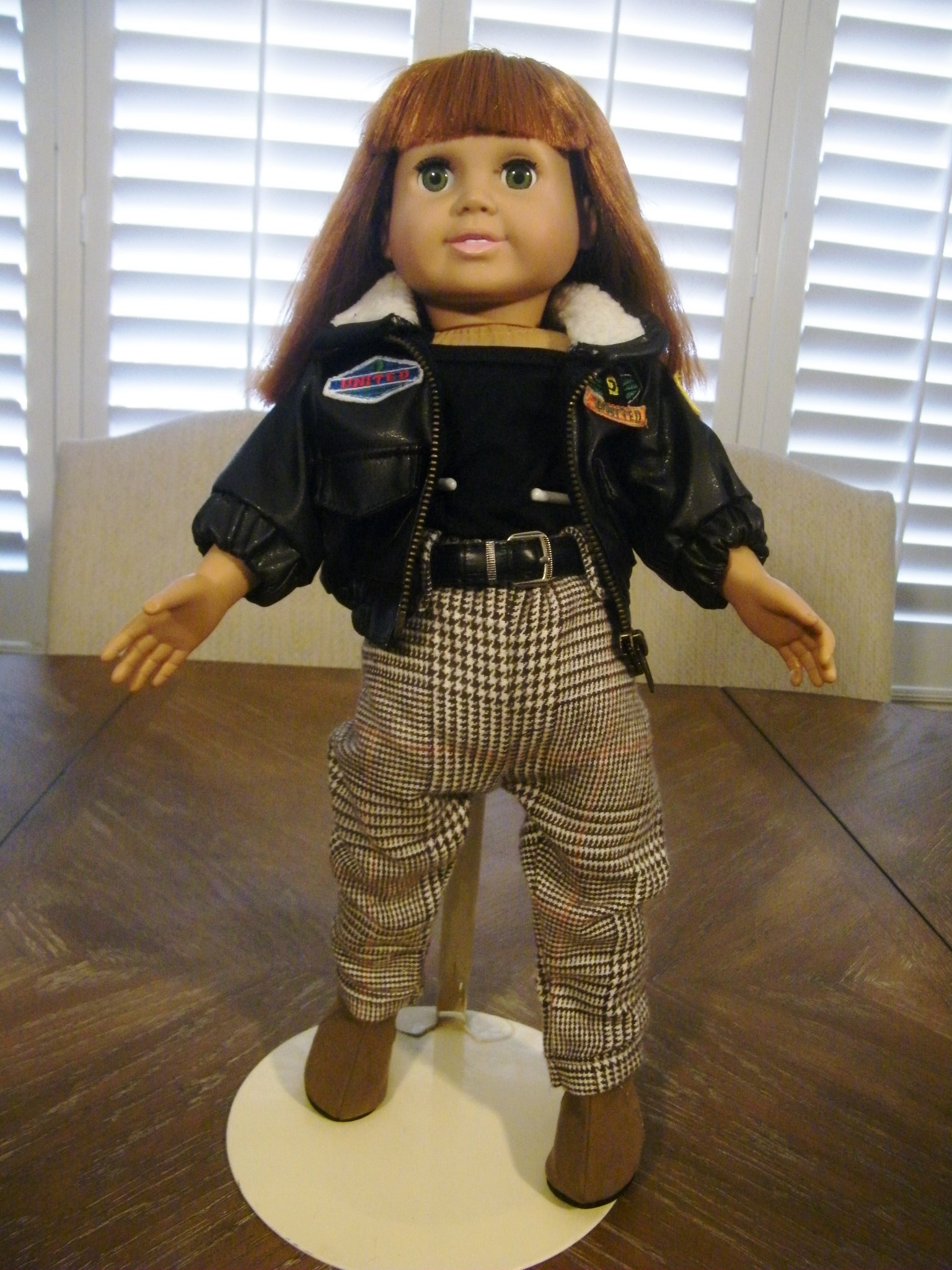 BLACK FLIGHT JACKET SET