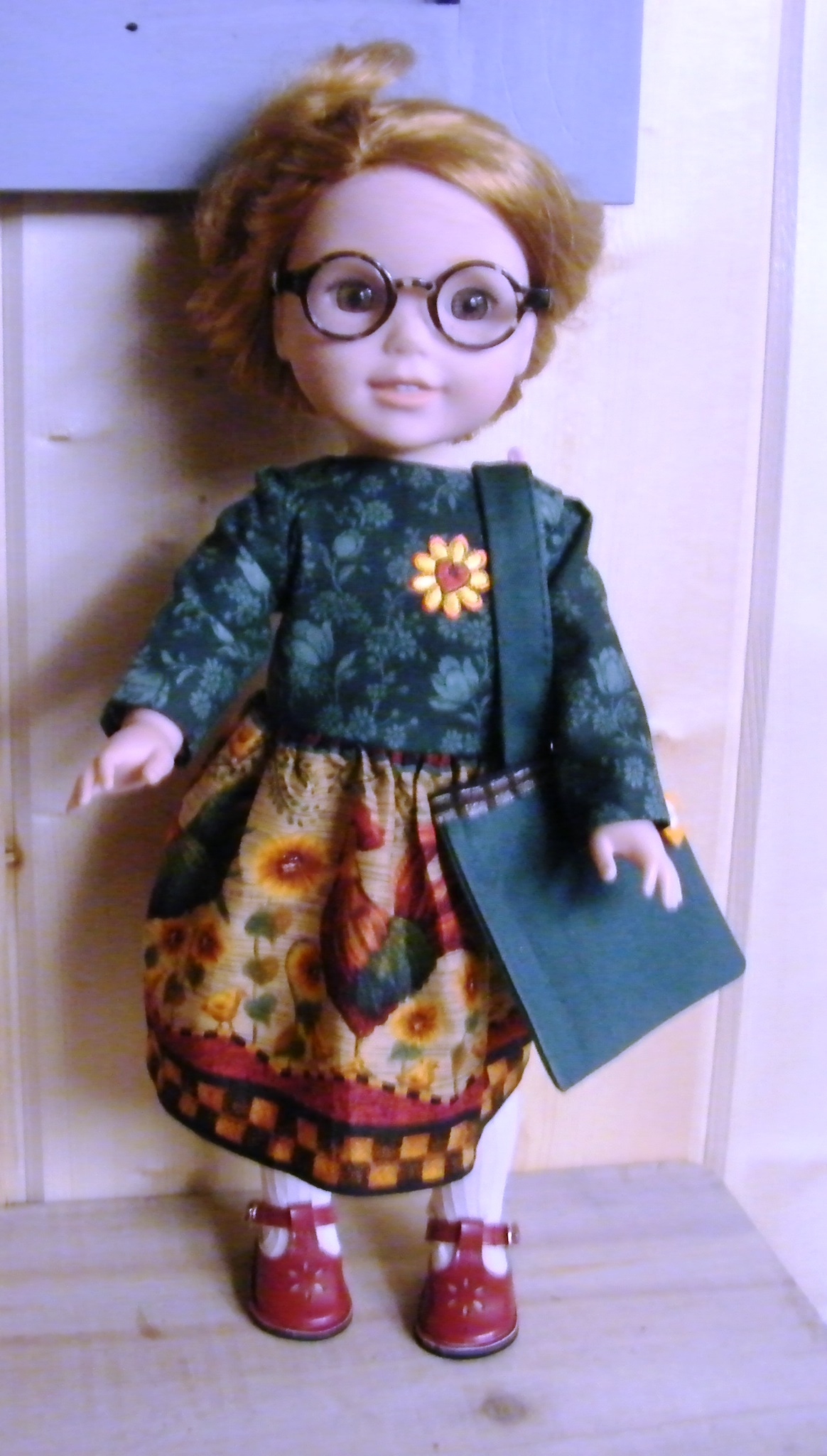 MULTI COLORED CHICKEN DRESS