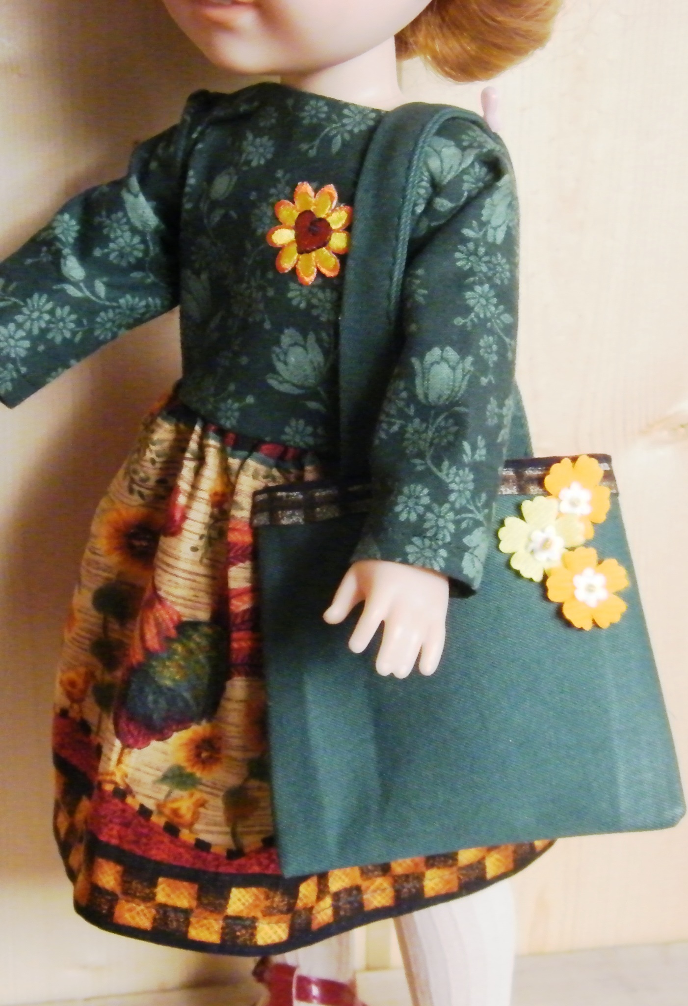 MULTI COLORED CHICKEN DRESS