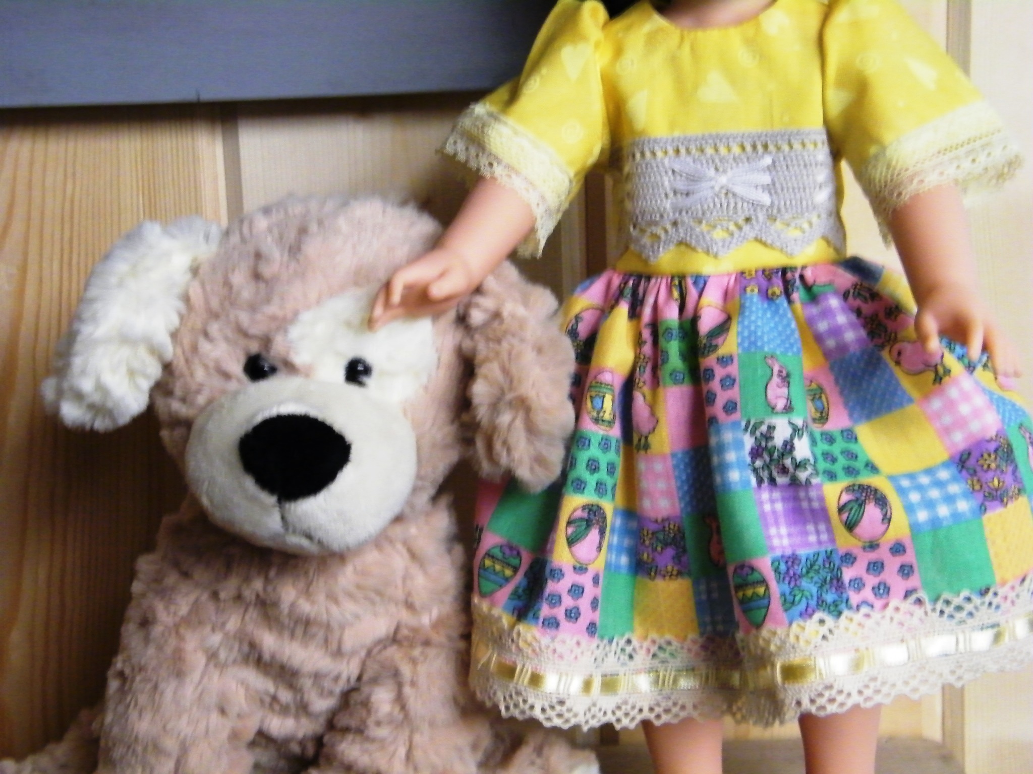 YELLOW EASTER DRESS