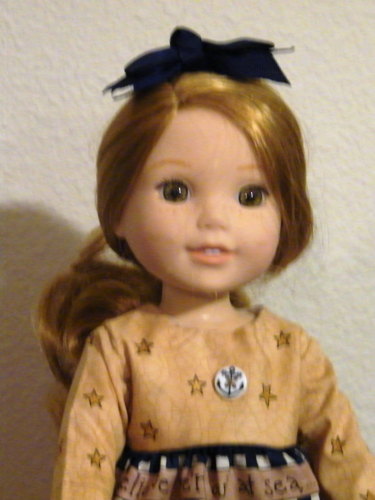 GOLD SAILOR DRESS