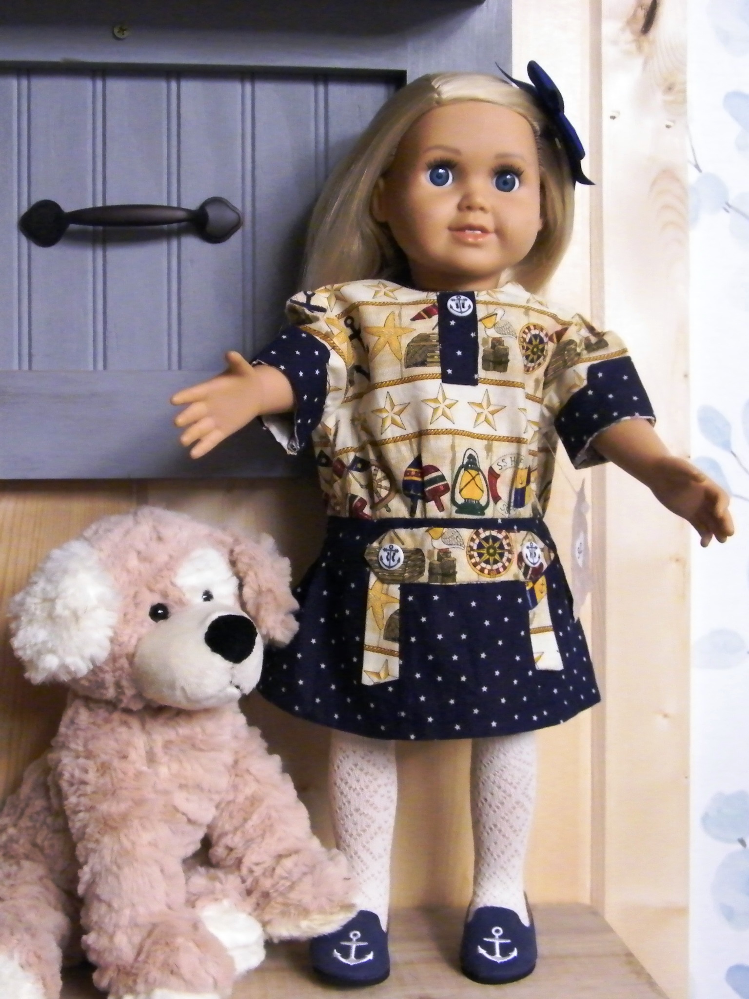 NAVY SAILOR DRESS
