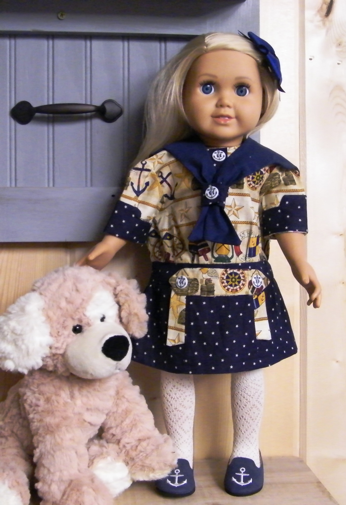 NAVY SAILOR DRESS
