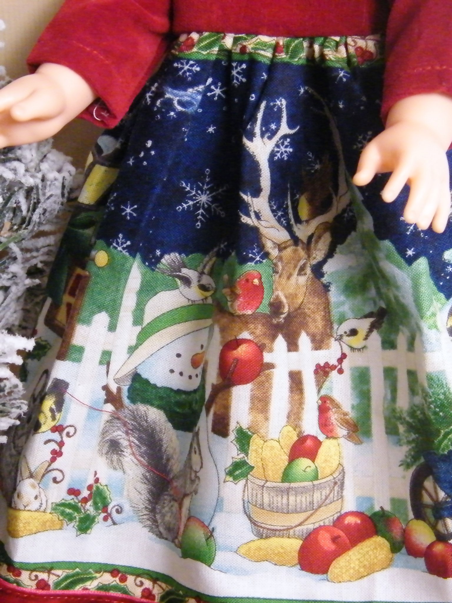 RED VELVET CHRISTMAS DRESS
