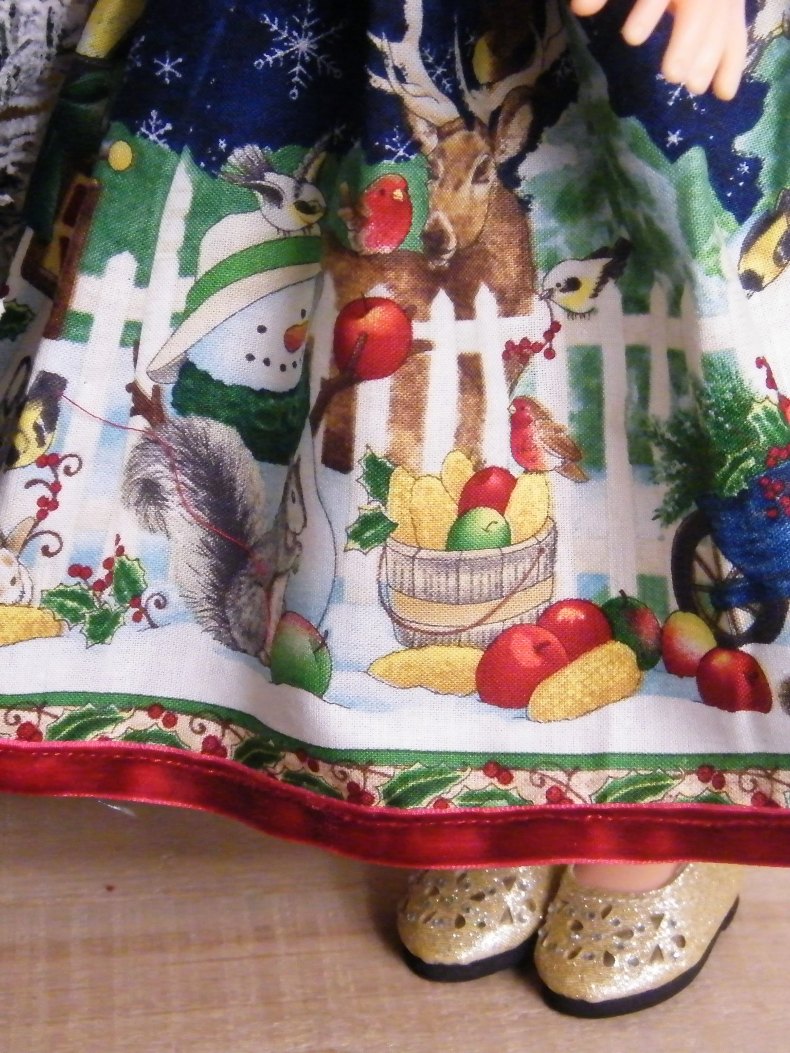 RED VELVET CHRISTMAS DRESS