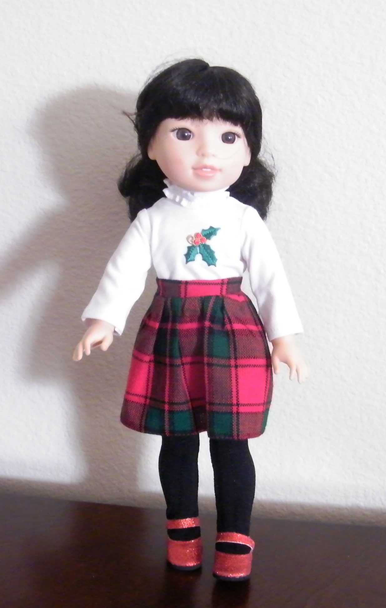 BLOUSE SKIRT CHRISTMAS SET