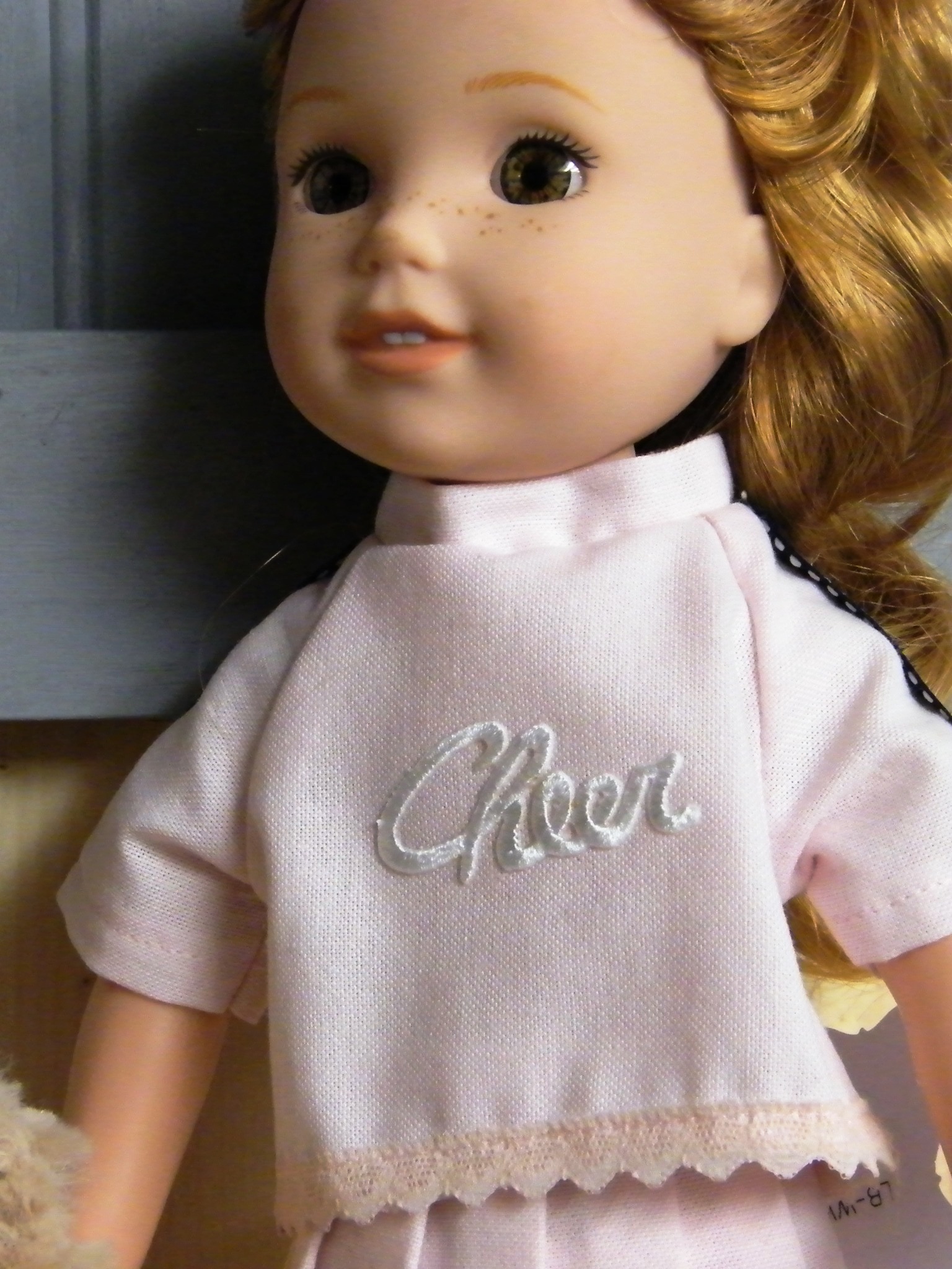 PINK CHEER LEADER OUTFIT