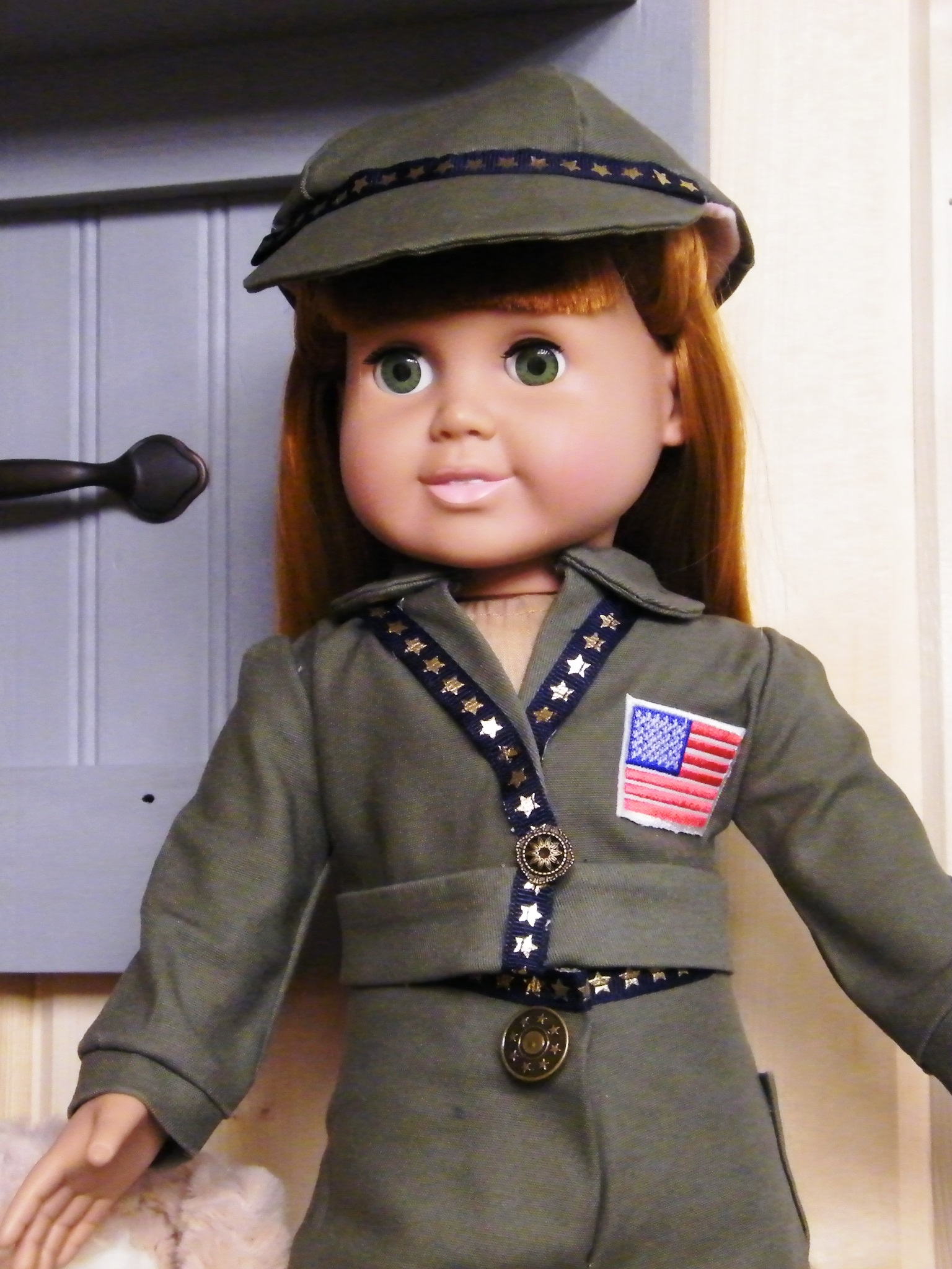 GREEN MILITARY OUTFIT