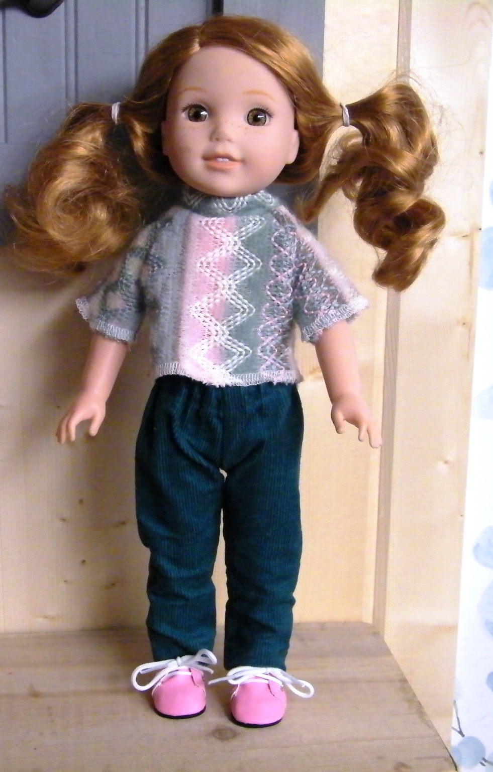 TEAL PINK PANT SET