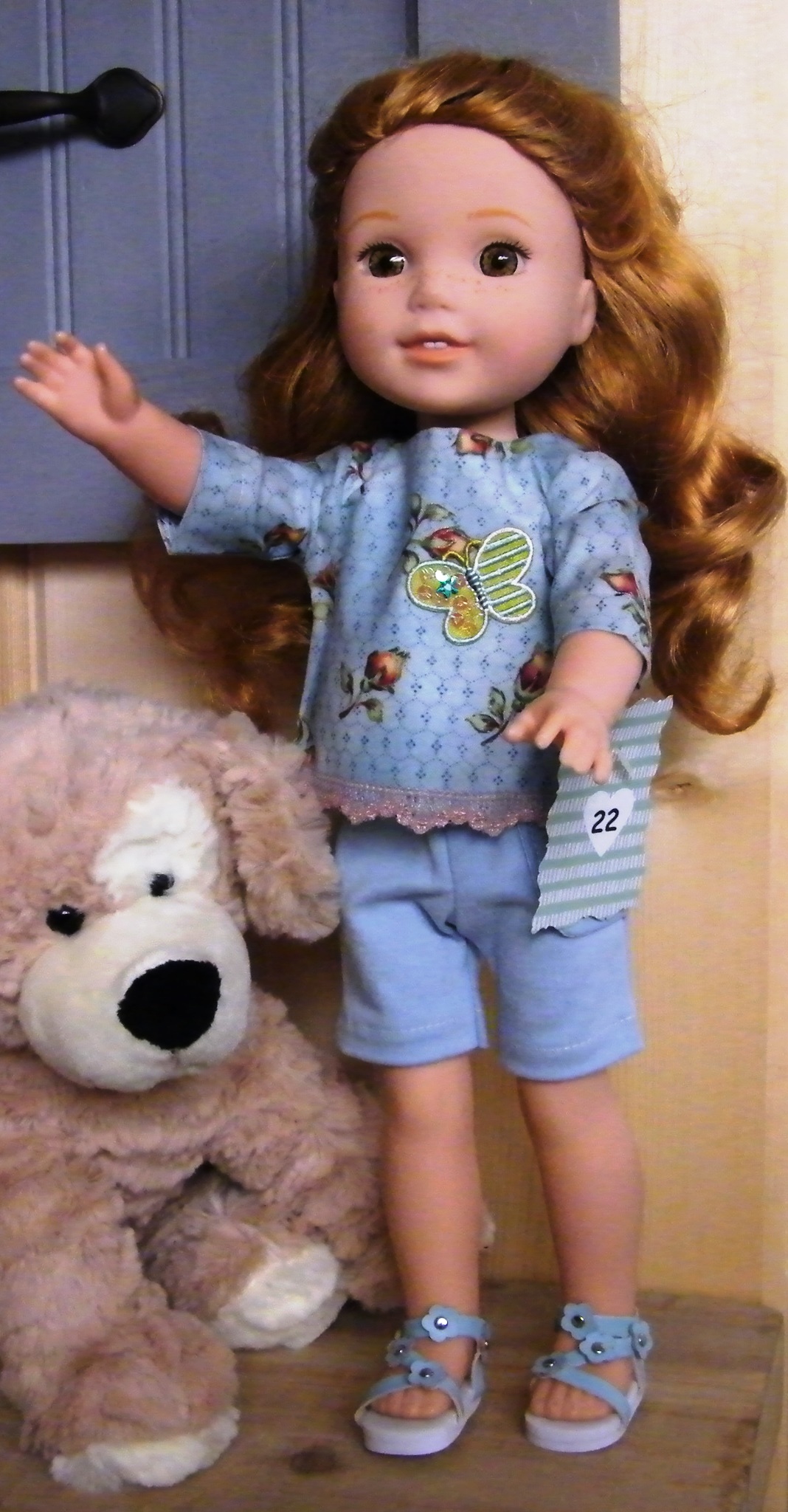 BLUE TULIP SHORT SET