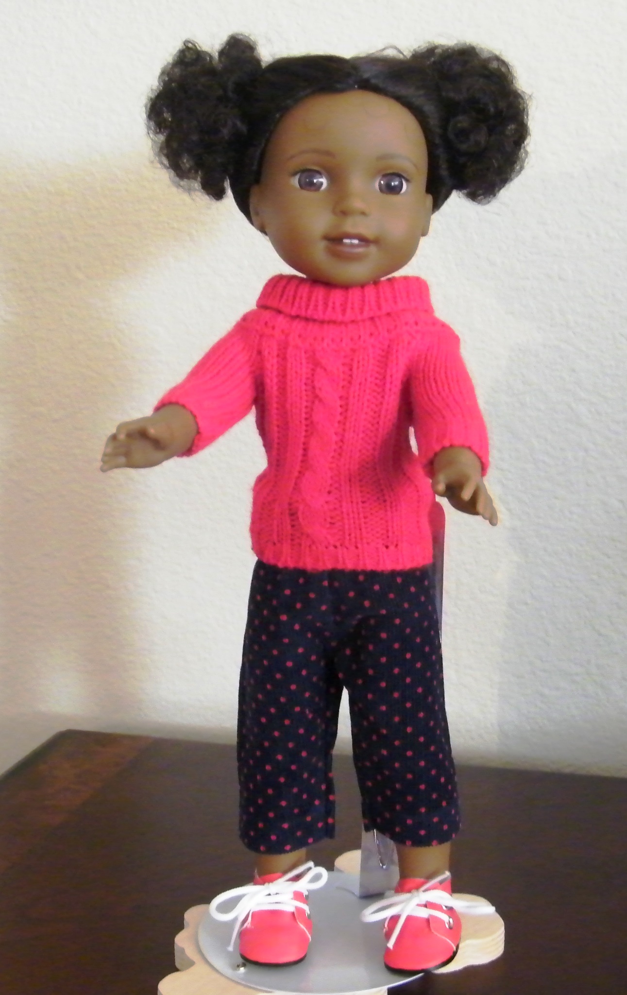 RED SWEATER SET