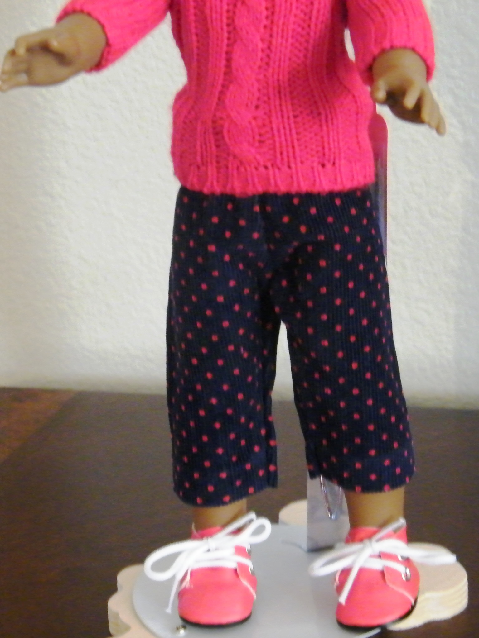 RED SWEATER SET