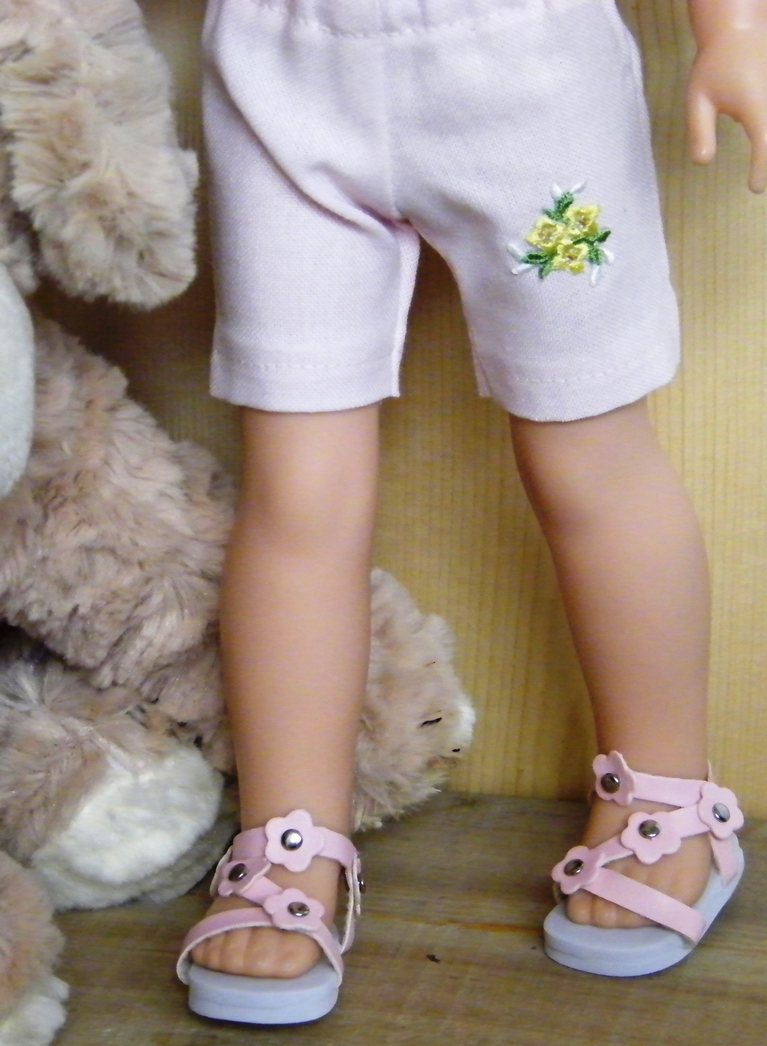 PINK DAISY SHORT SET