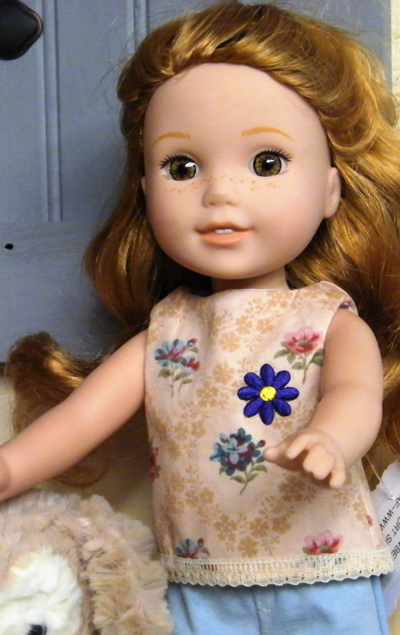 BEIGE BLUE SHORT SET