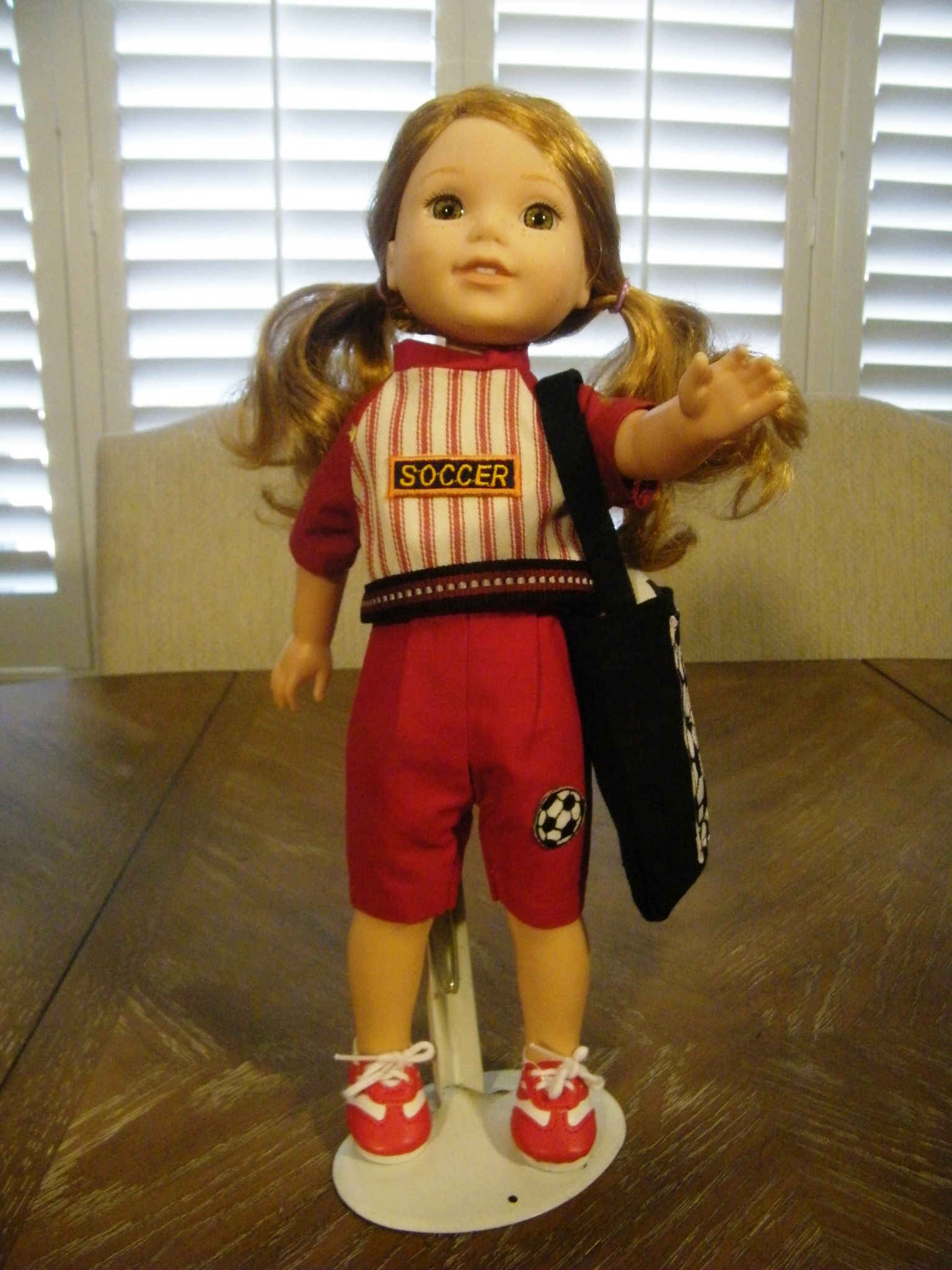 RED SOCCER SET