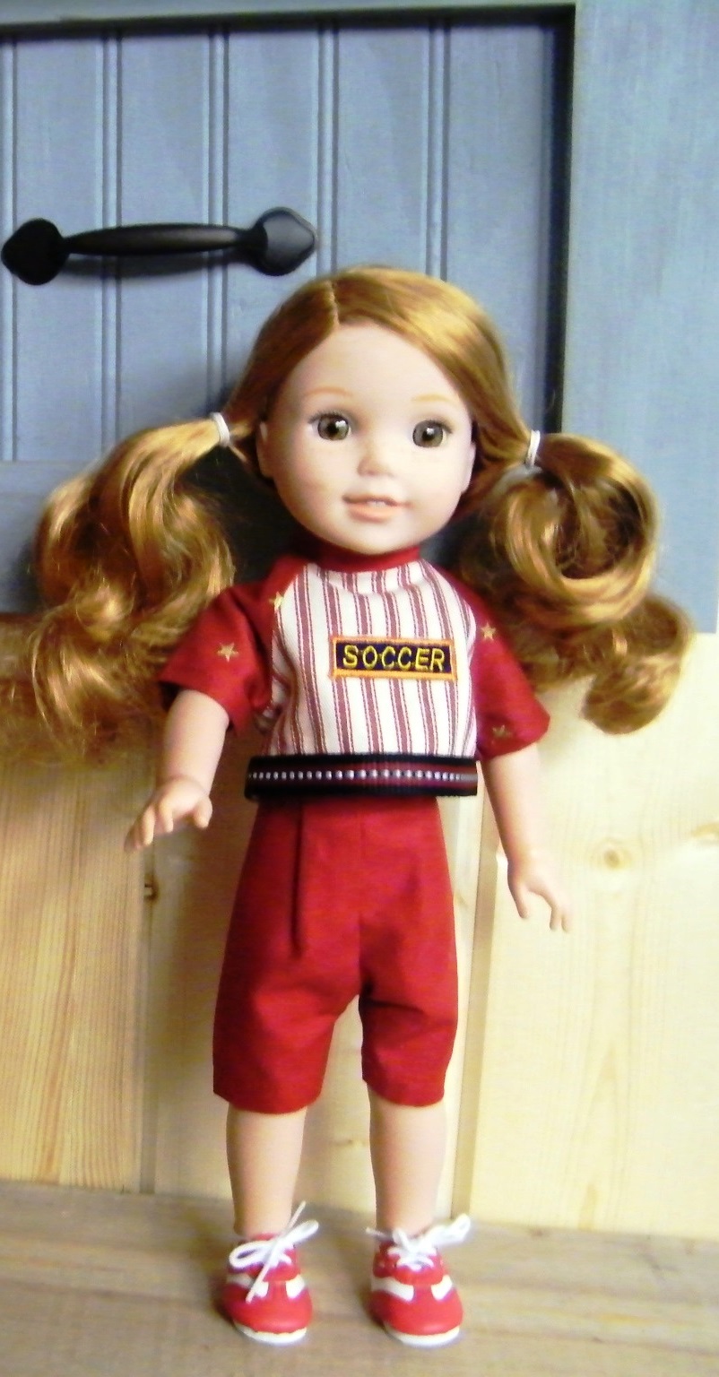 RED SOCCER SET