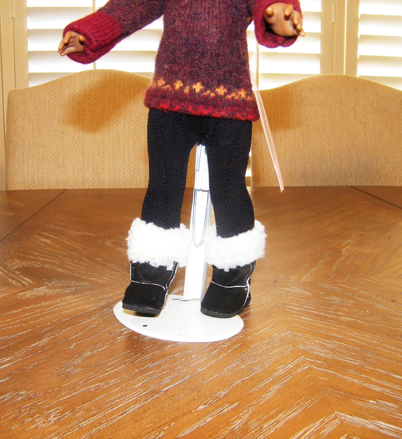 BURGUNDY SWEATER SET