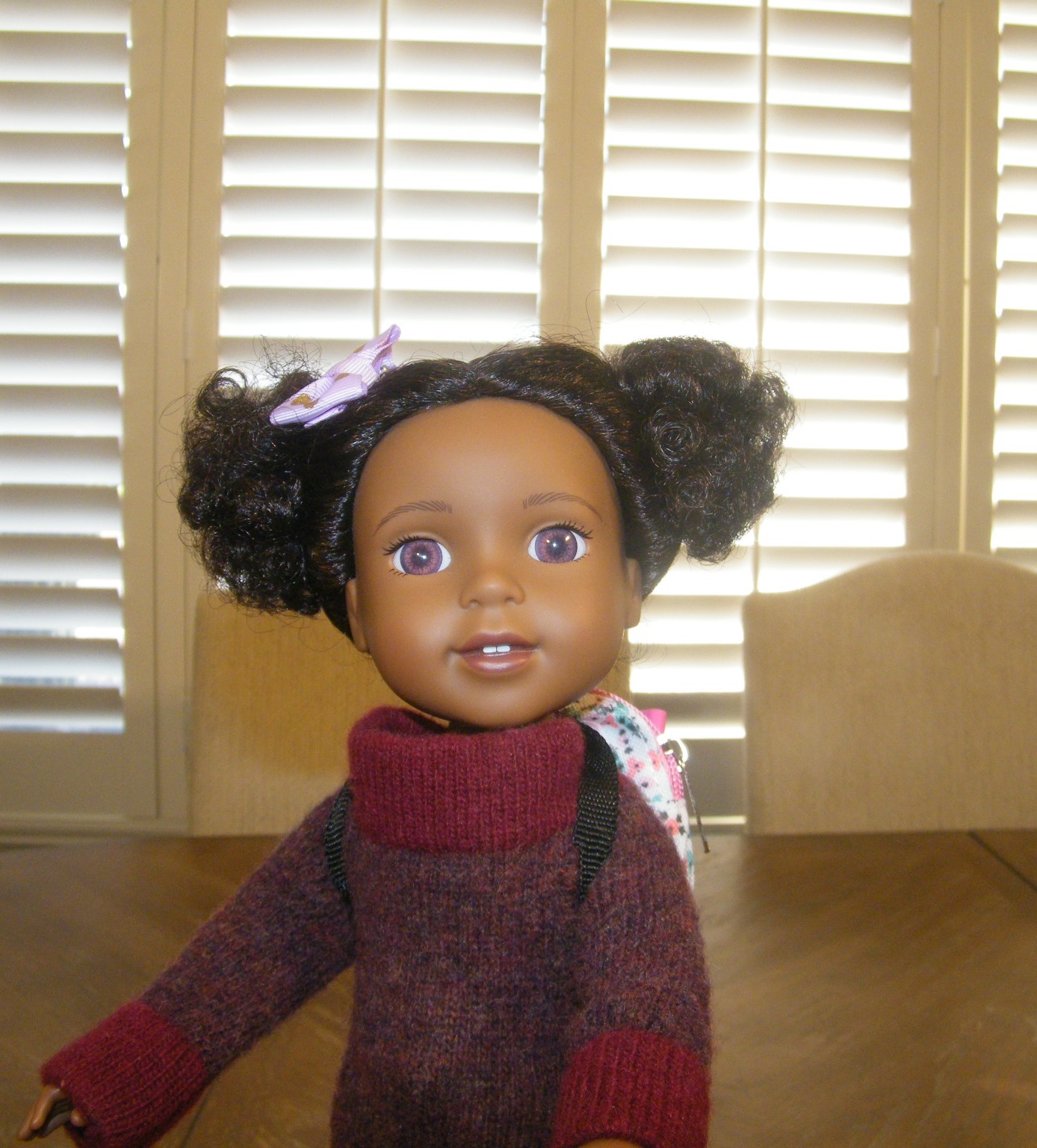 BURGUNDY SWEATER SET