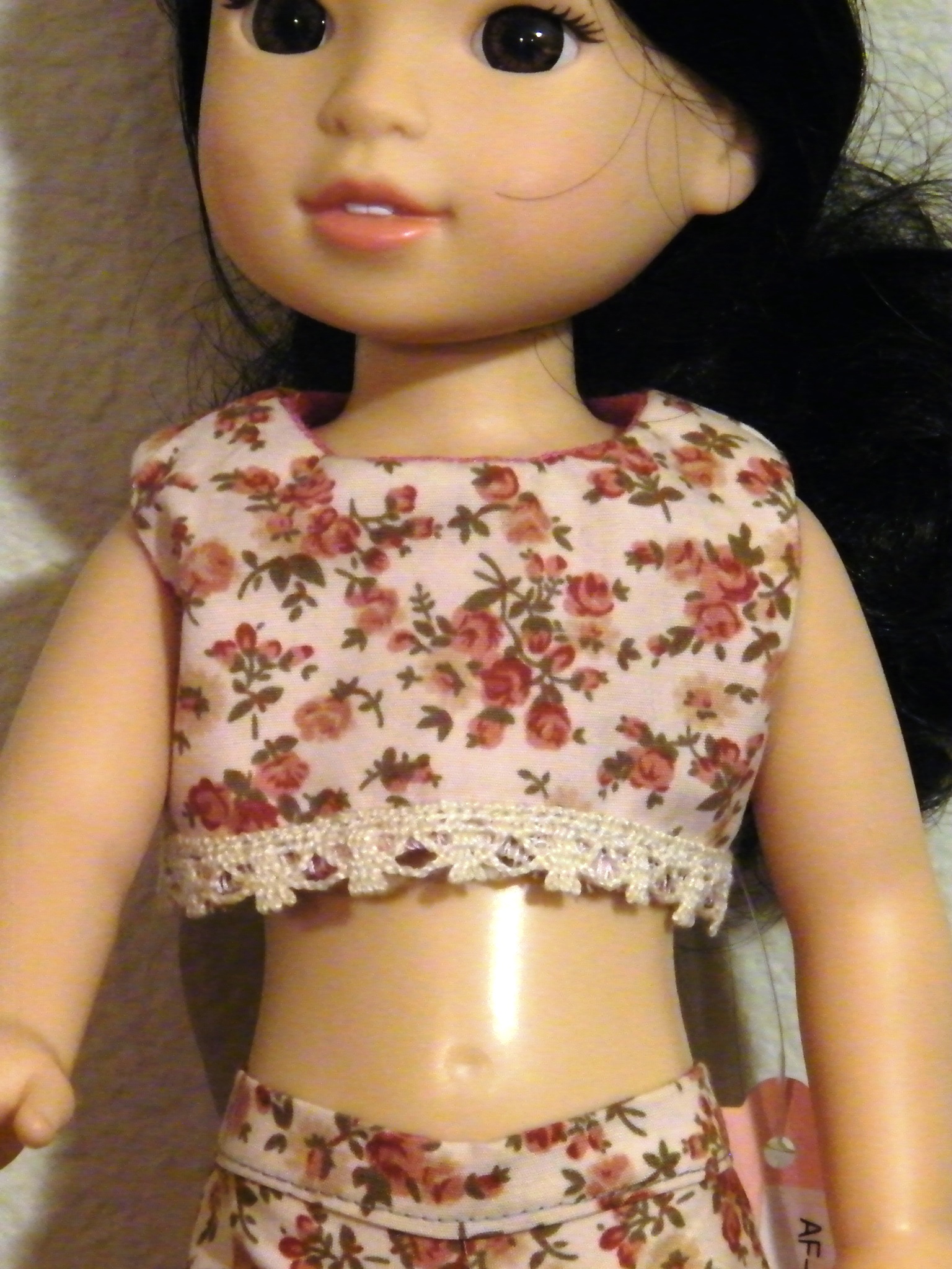 PINK CROP TOP SHORT SET