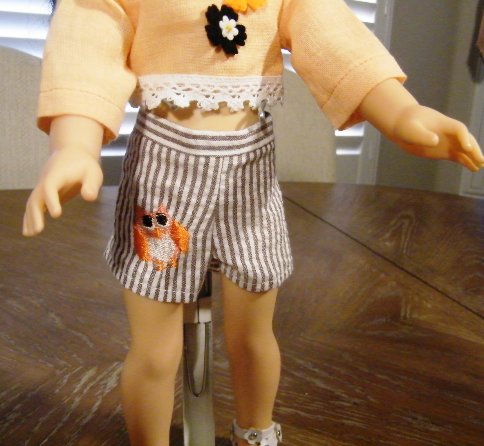 PEACH GREY OWL SET